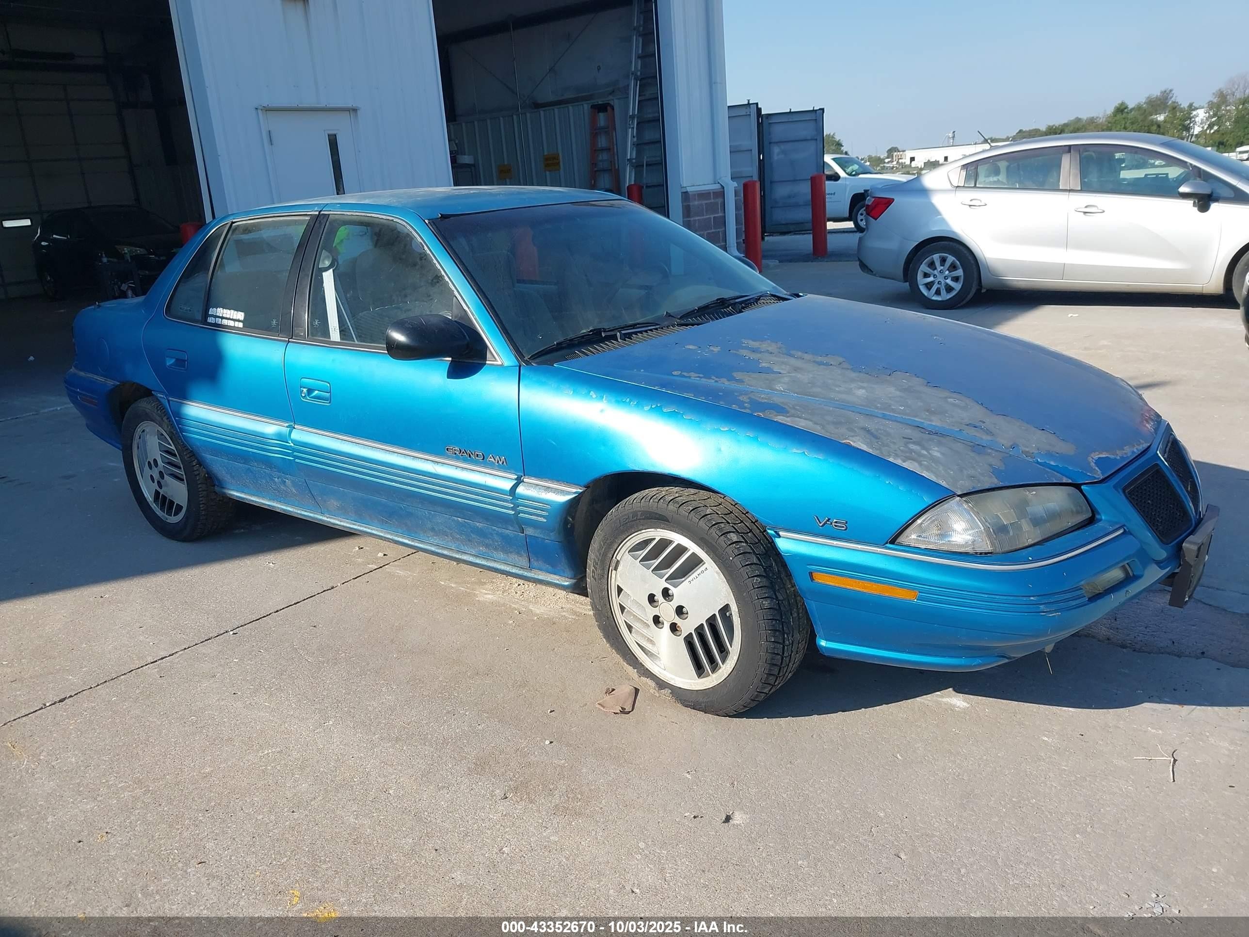 1993 Pontiac Grand Am, VIN 1G2NE54N1PC750398 — Front end