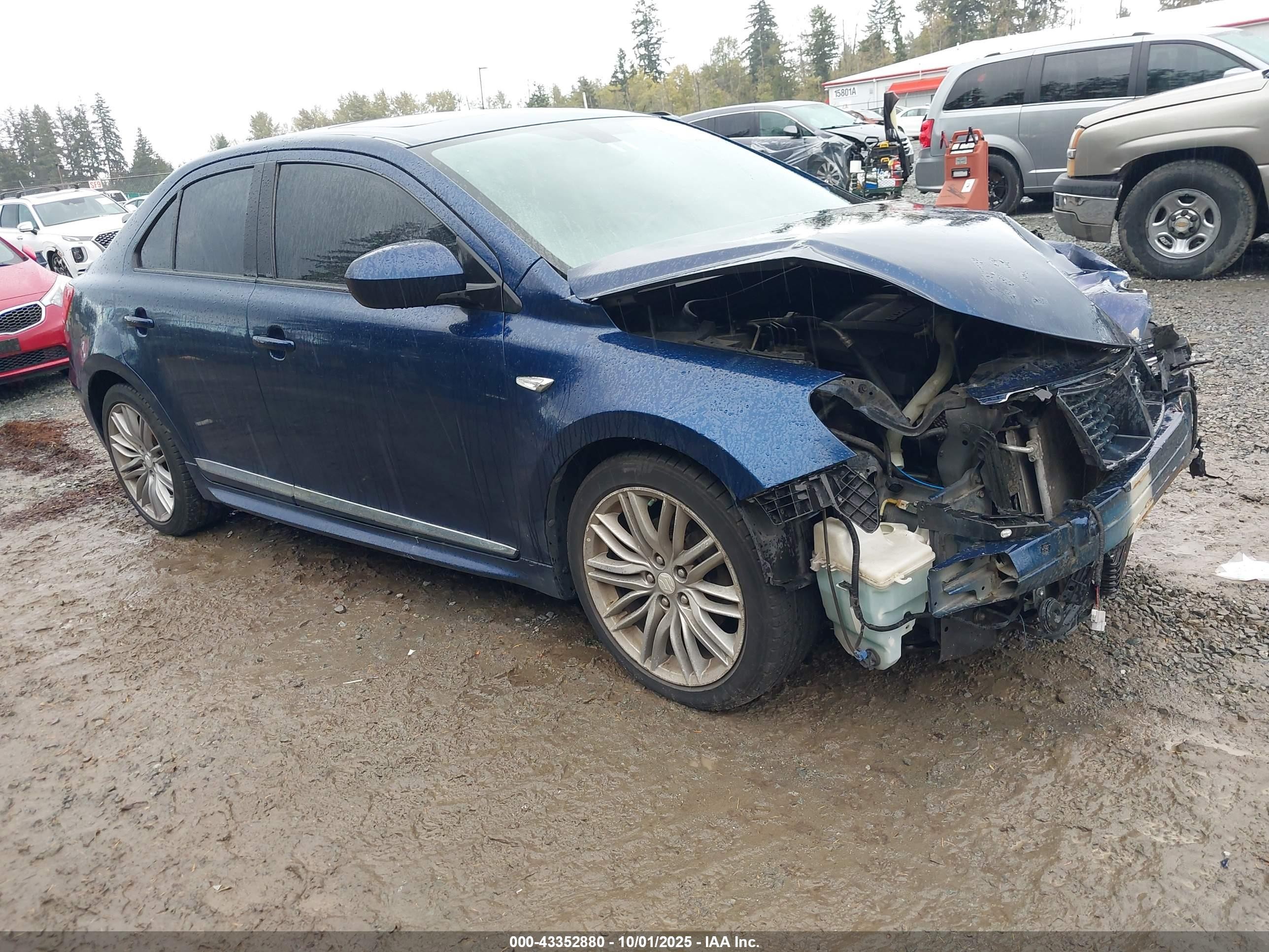 2012 Suzuki Kizashi SLS Sport, VIN JS2RF9A83C6100146 — Front end
