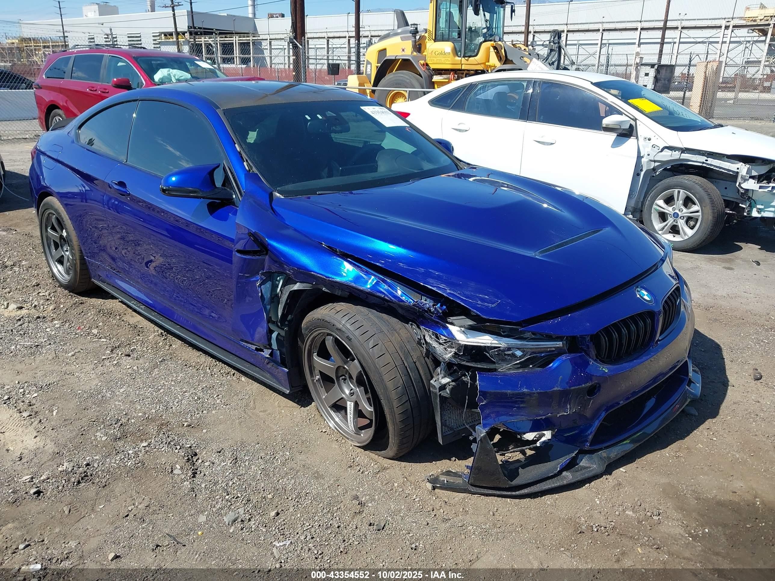 2019 BMW M4 CS, VIN WBS3S7C55KAC09329 — Front end