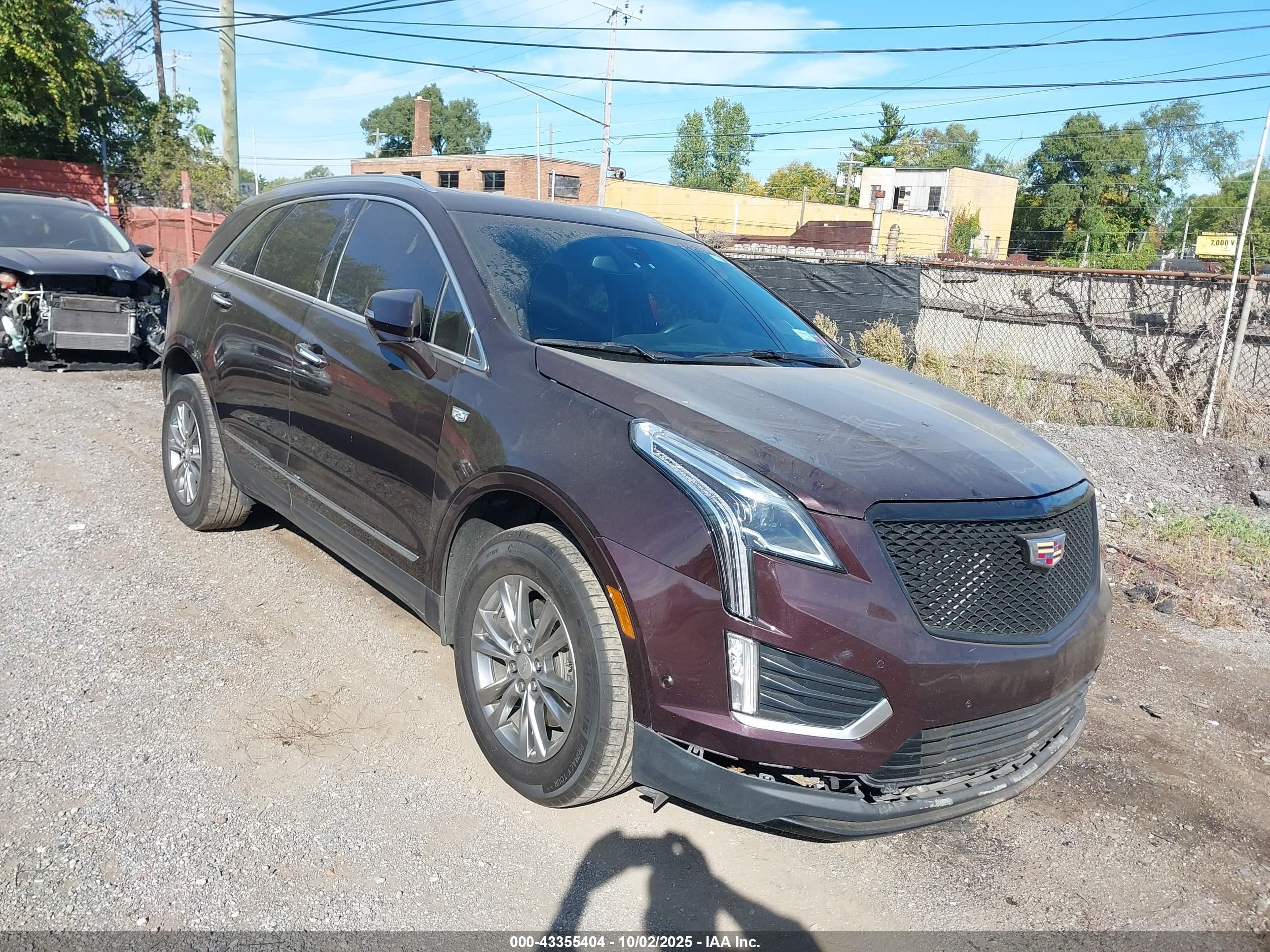 2021 Cadillac XT5 AWD Premium Luxury, VIN 1GYKNDRS1MZ162818 — Fresh water flood