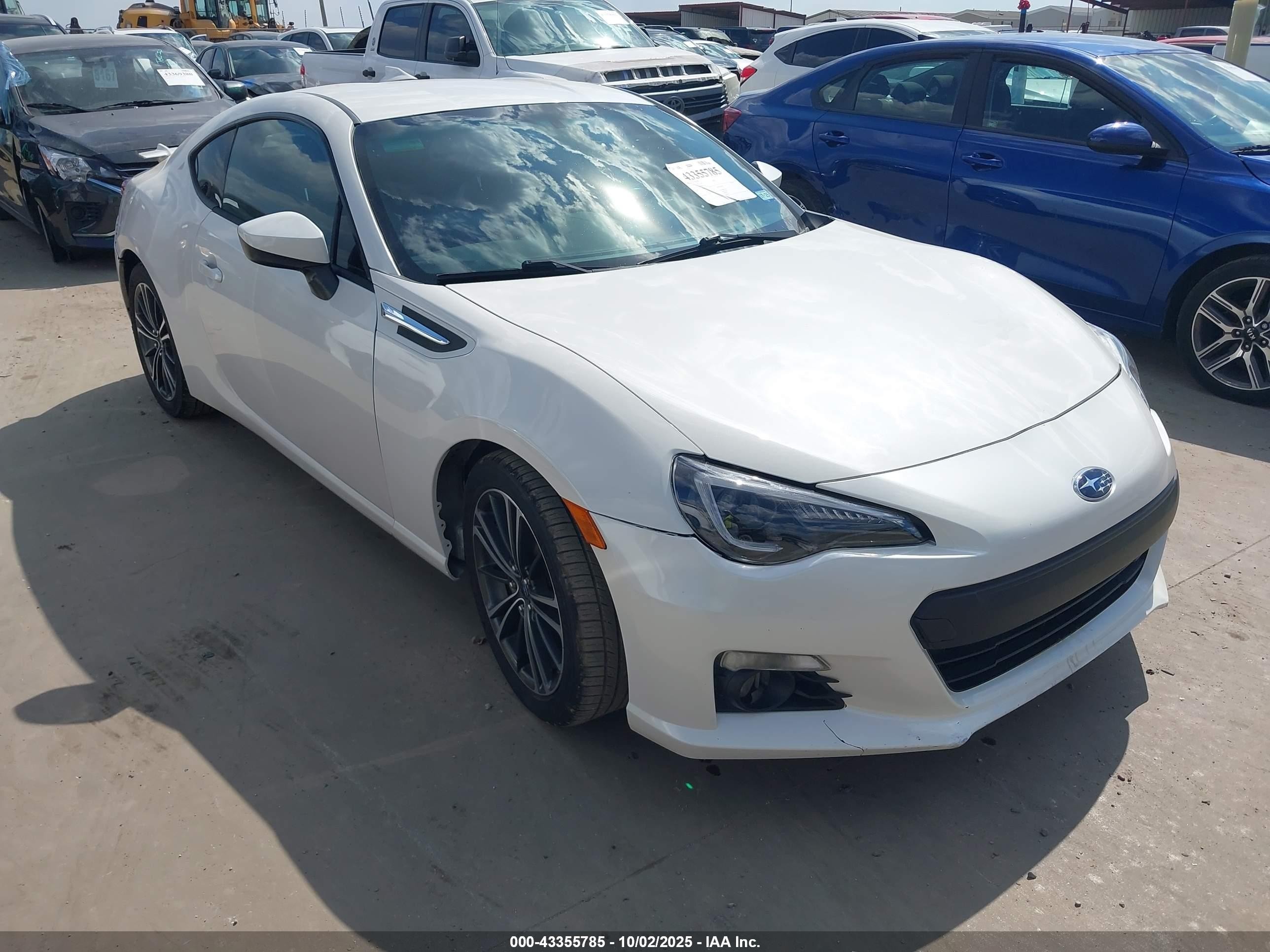 2014 Subaru BRZ Limited, VIN JF1ZCAC18E8602720 — Rear end