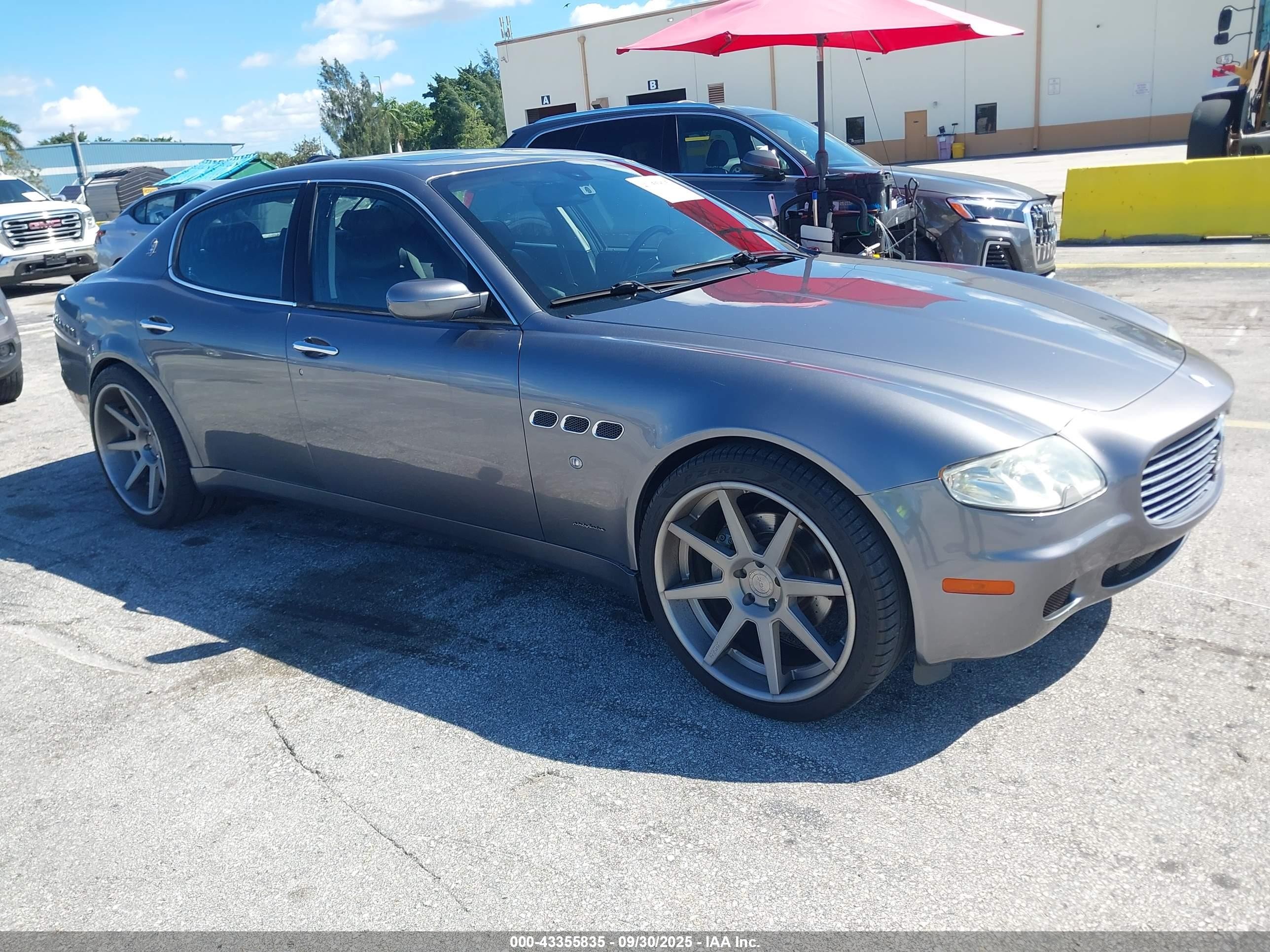 2005 Maserati Quattroporte, VIN ZAMCE39A450017902 — Не указано
