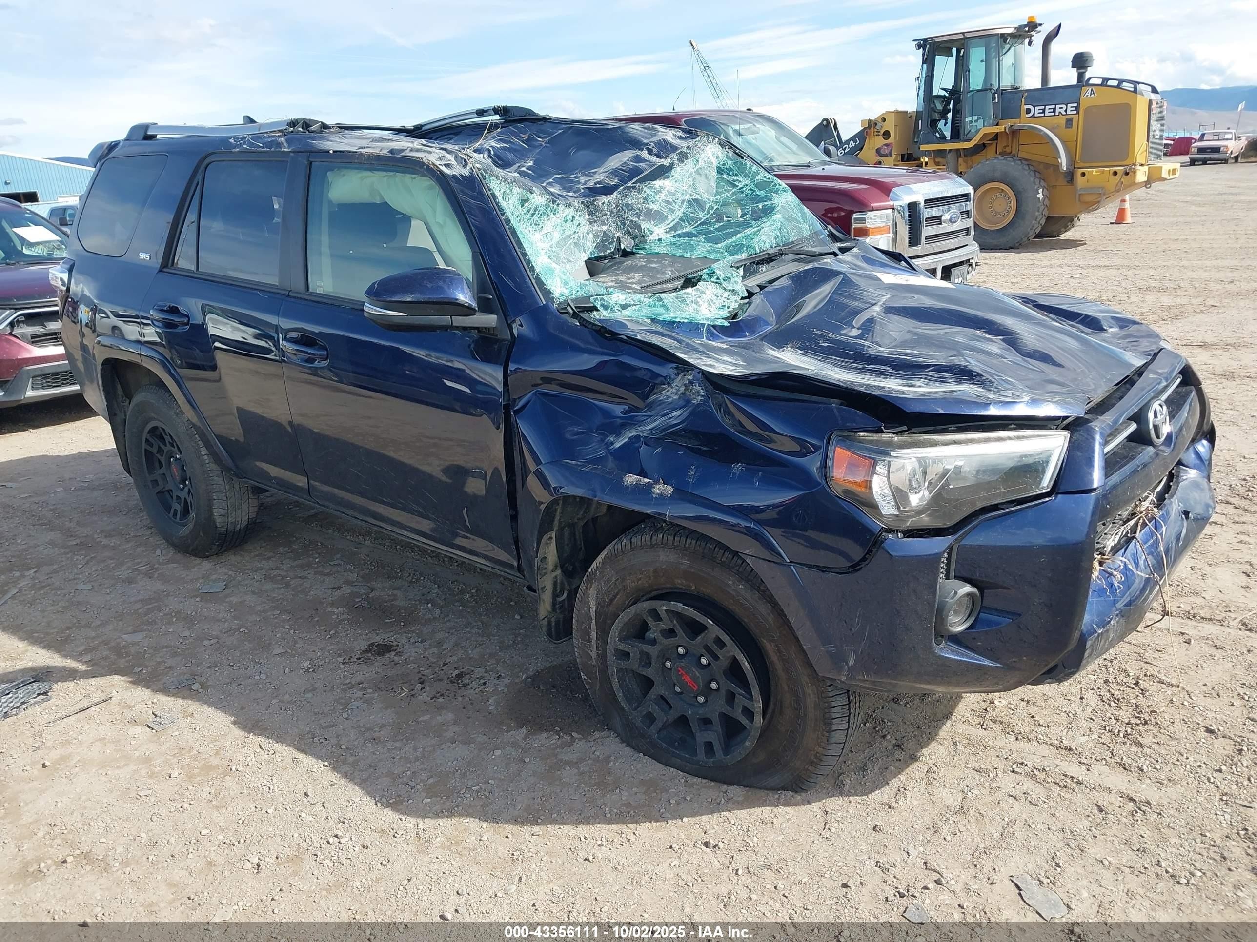 2024 Toyota 4Runner SR5 Premium, VIN JTENU5JR4R6286512 — Rollover