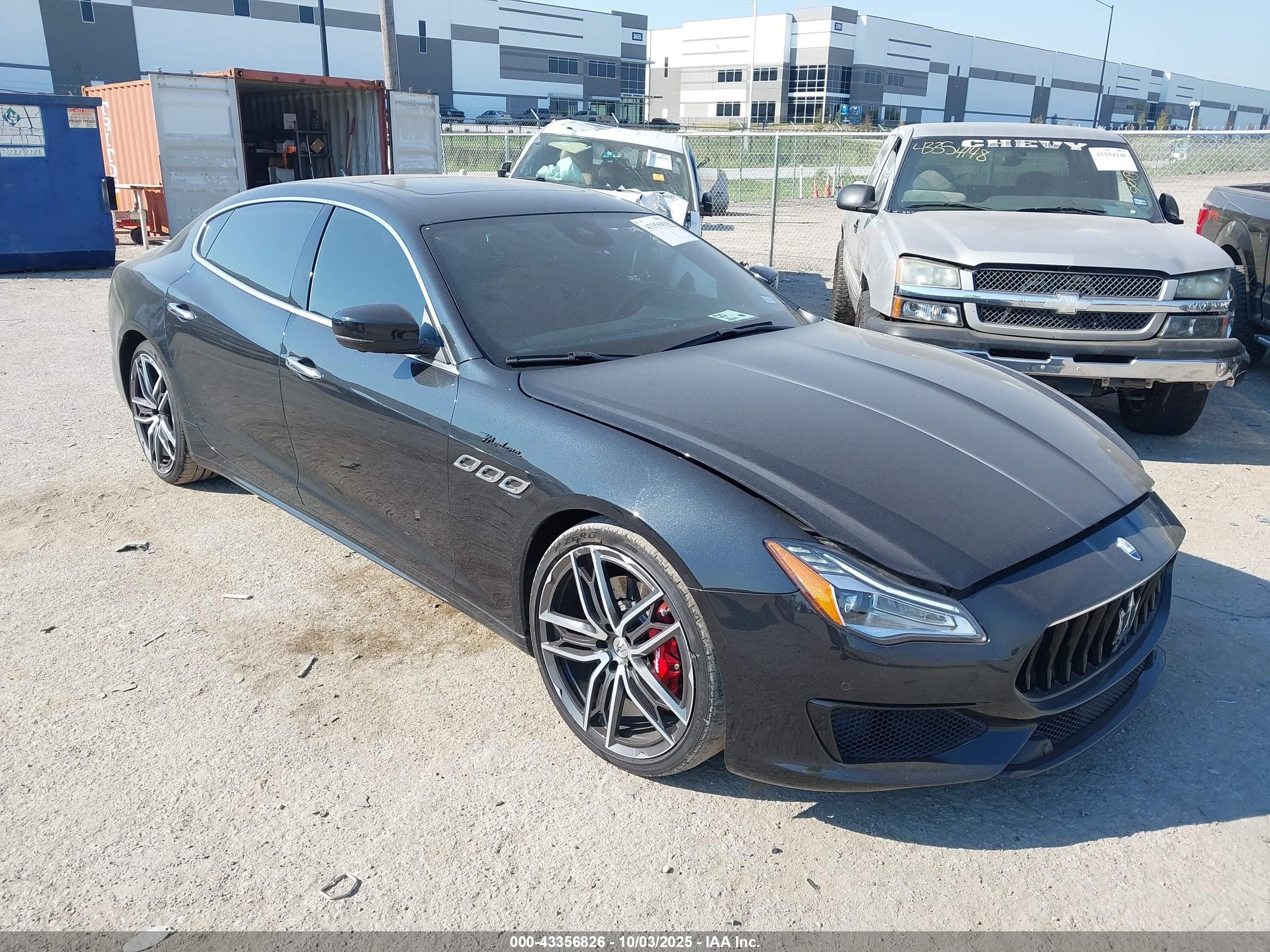 2022 Maserati Quattroporte Modena, VIN ZAM56YPM0NX406978 — Фото с аукциона 1 of 5