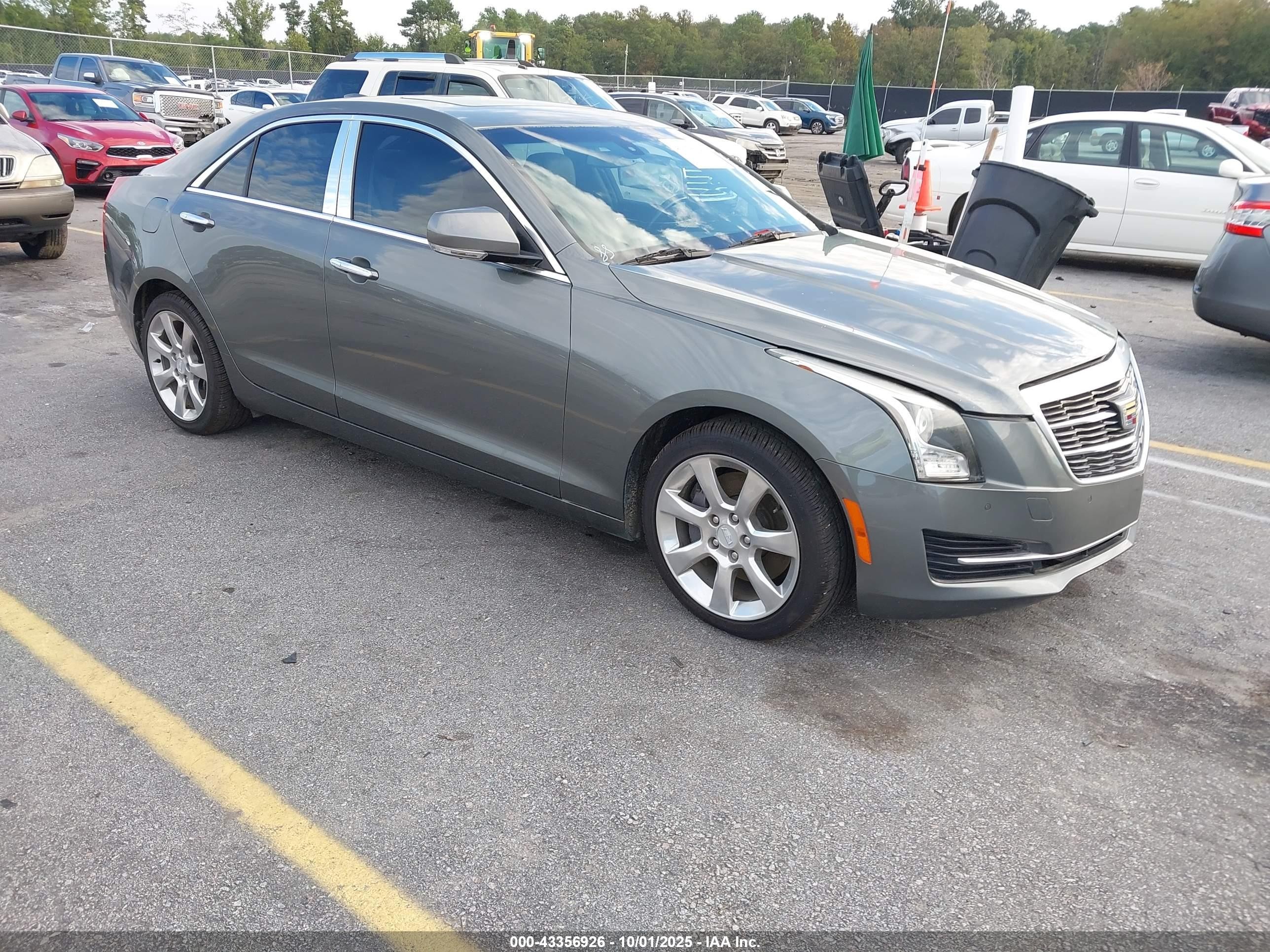 2016 Cadillac ATS Luxury Collection RWD, VIN 1G6AB5RX4G0131893 — Frame damage