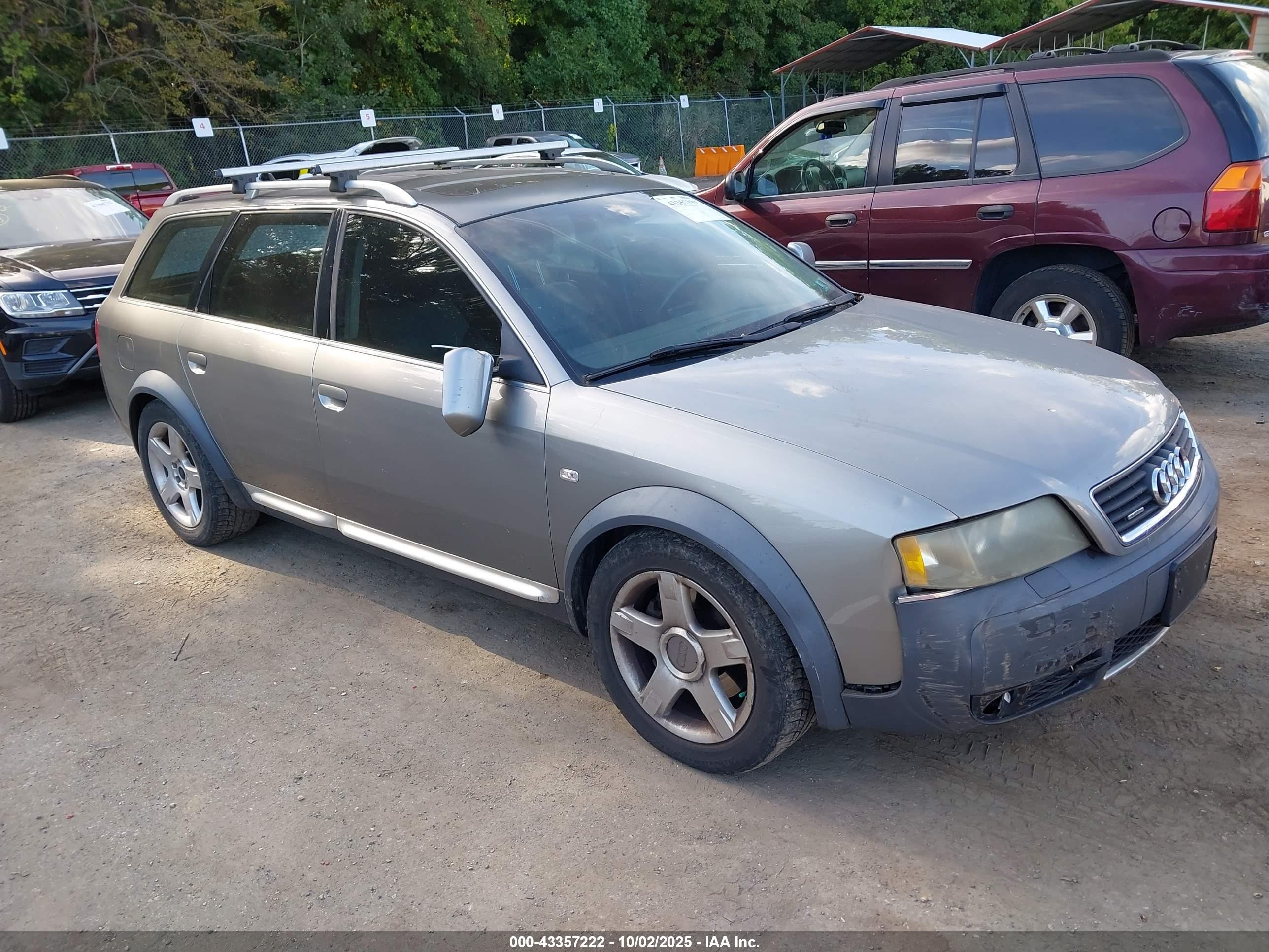 2005 Audi allroad A6 V8, VIN WA1YD64B55N024076 — Перед