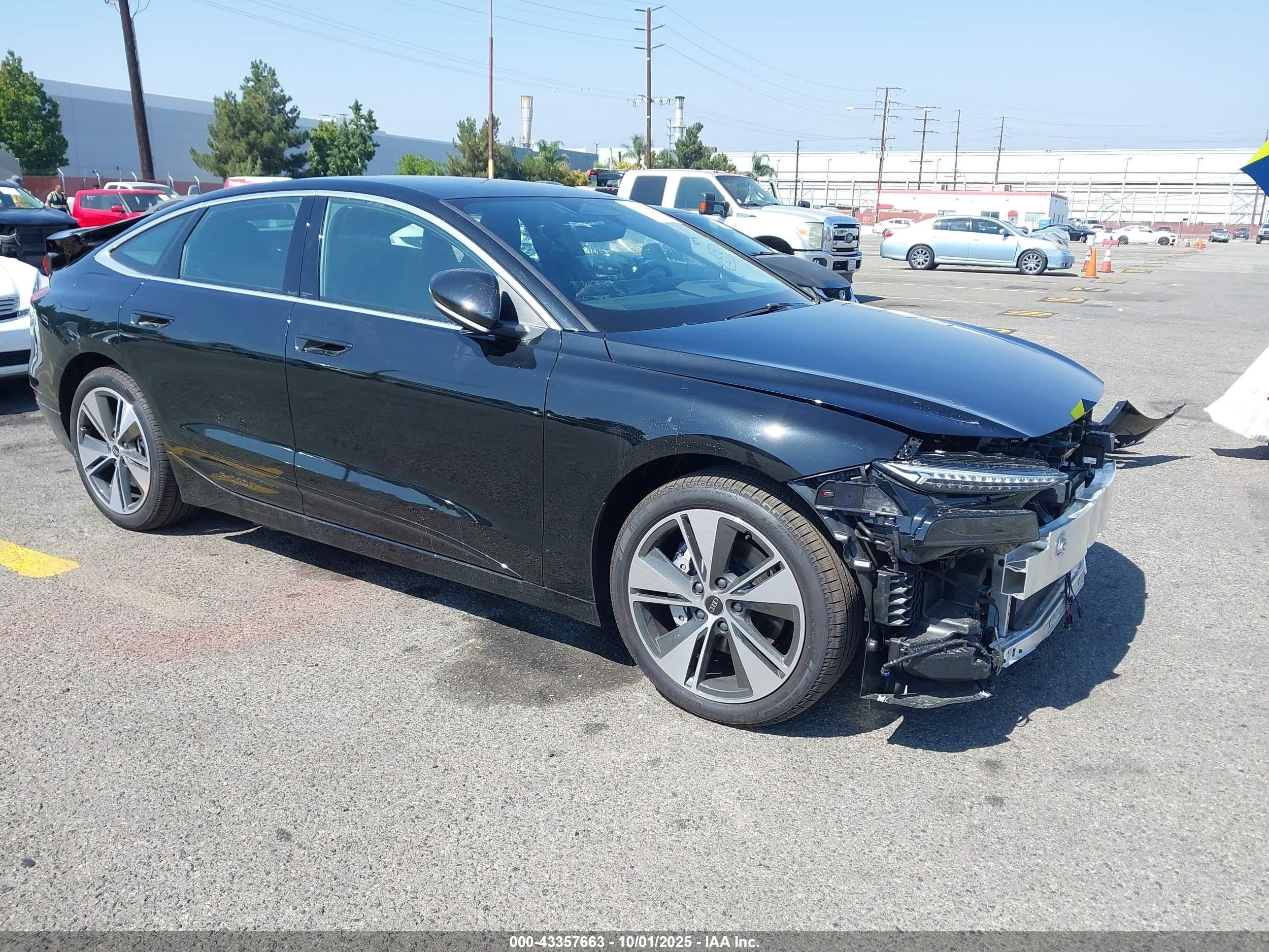 2025 Audi A6 e-tron, VIN WAU2CAGH4SA018724 — Front end