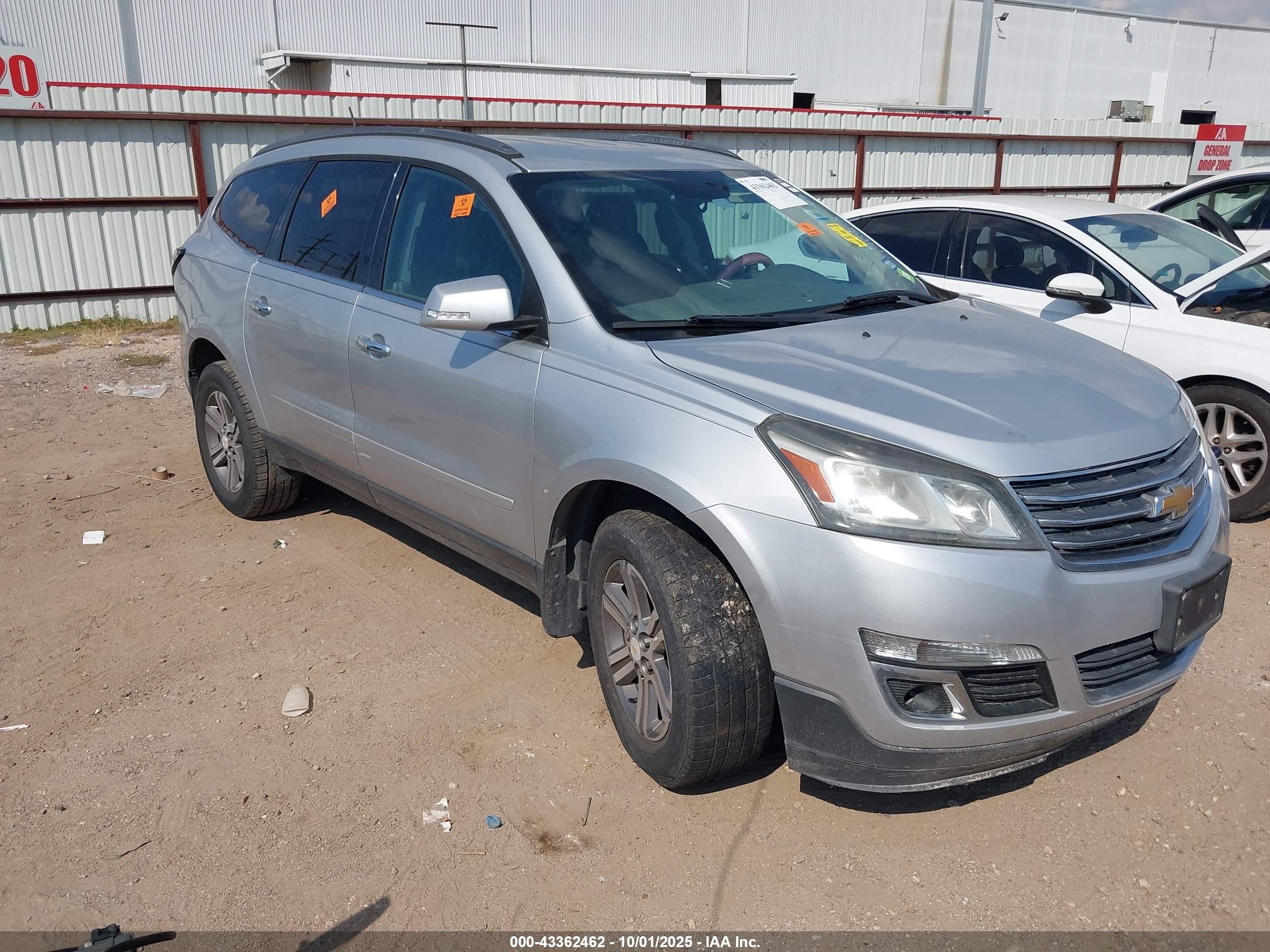 2017 Chevrolet Traverse LT, VIN 1GNKRHKD0HJ170305 — Biohazard / chemical