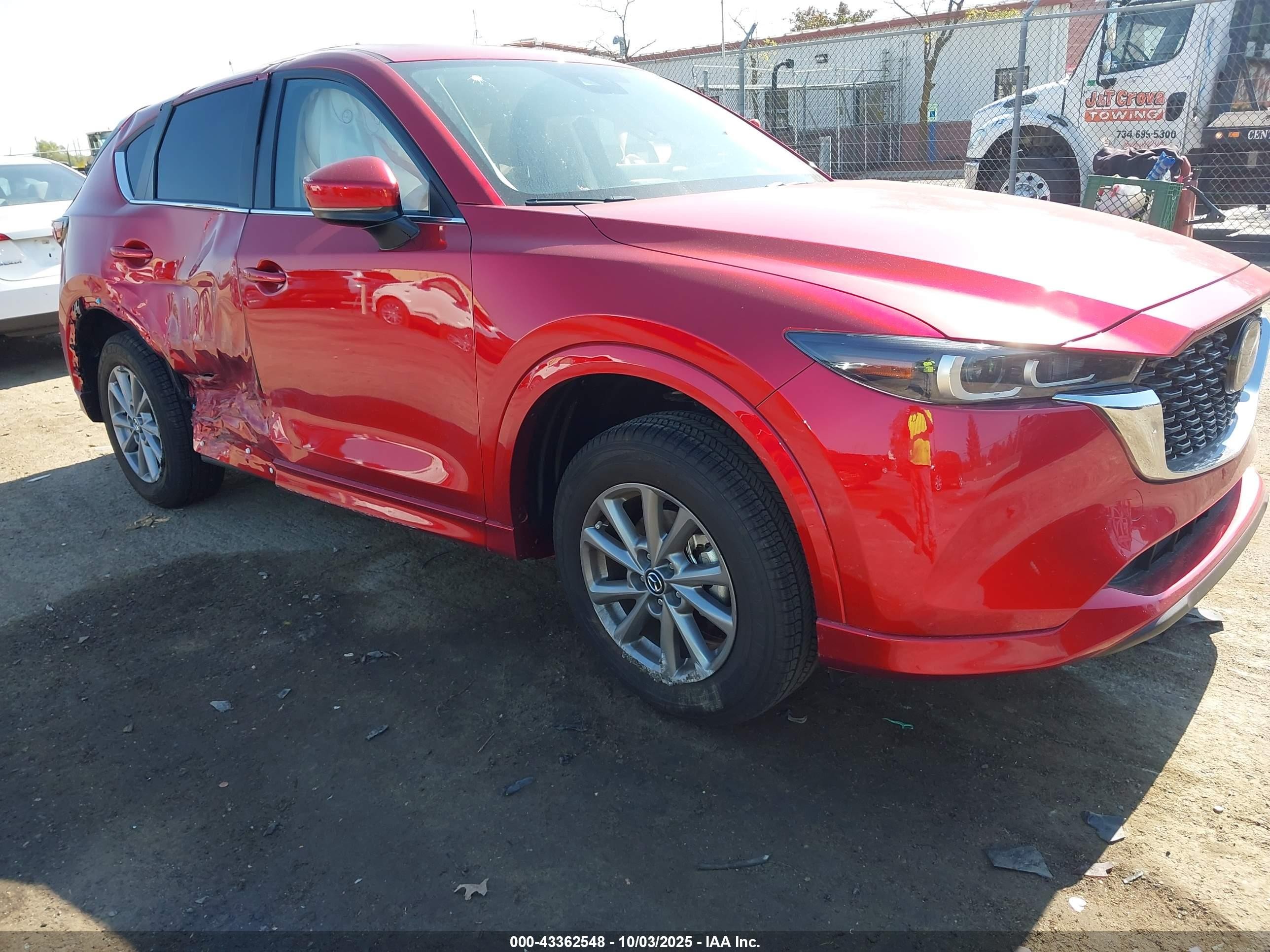 2025 Mazda CX-5 S Preferred, VIN JM3KFBCL2S0663928 — Зад
