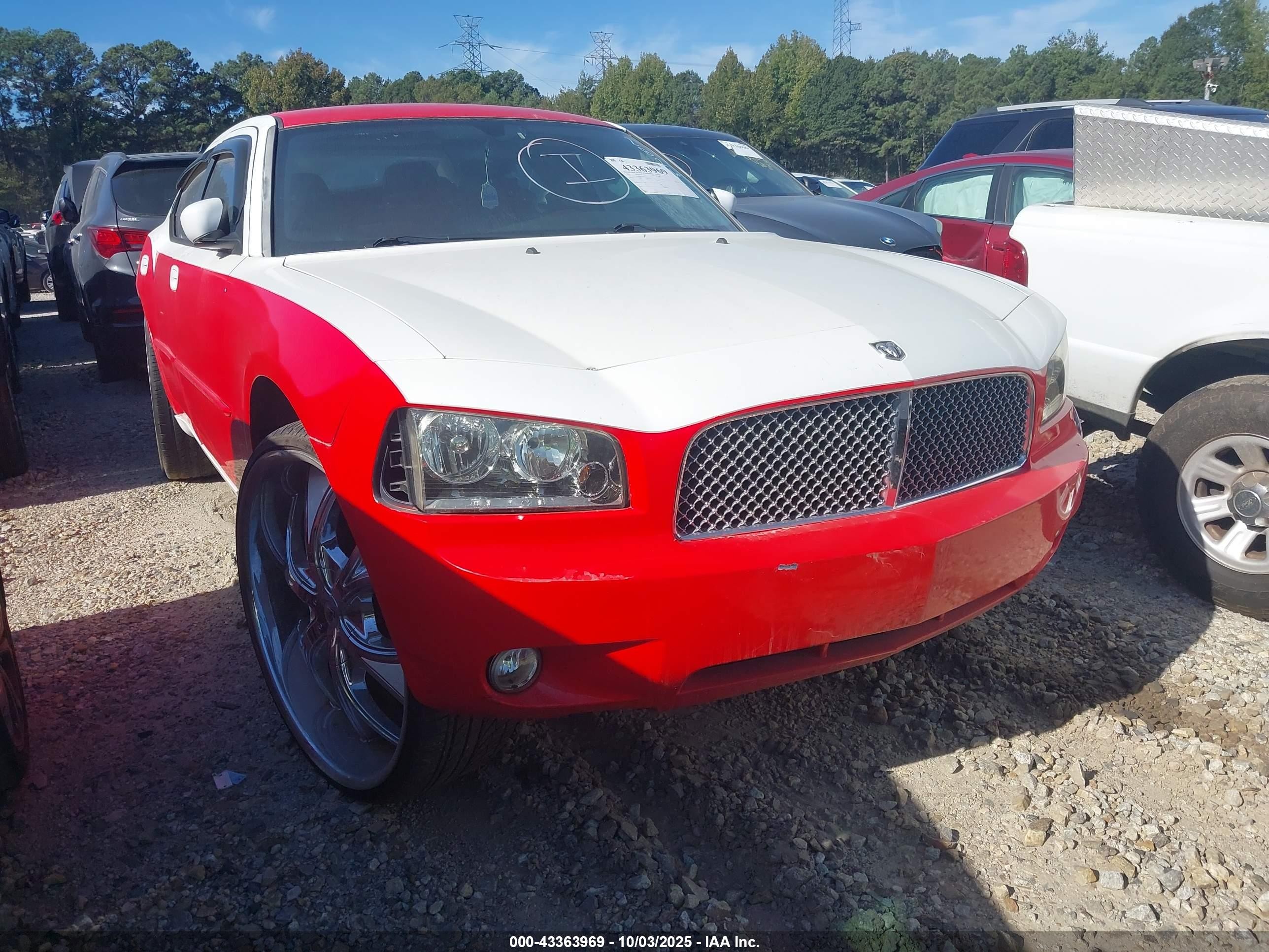 2006 Dodge Charger R/T, VIN 2B3KA53H56H172826 — Зад
