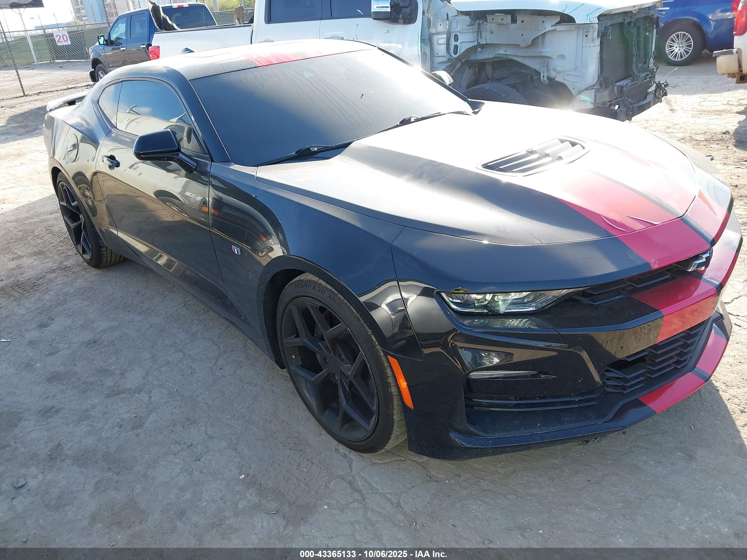 2020 Chevrolet Camaro 2SS, VIN 1G1FH1R76L0147333 — Theft recovery