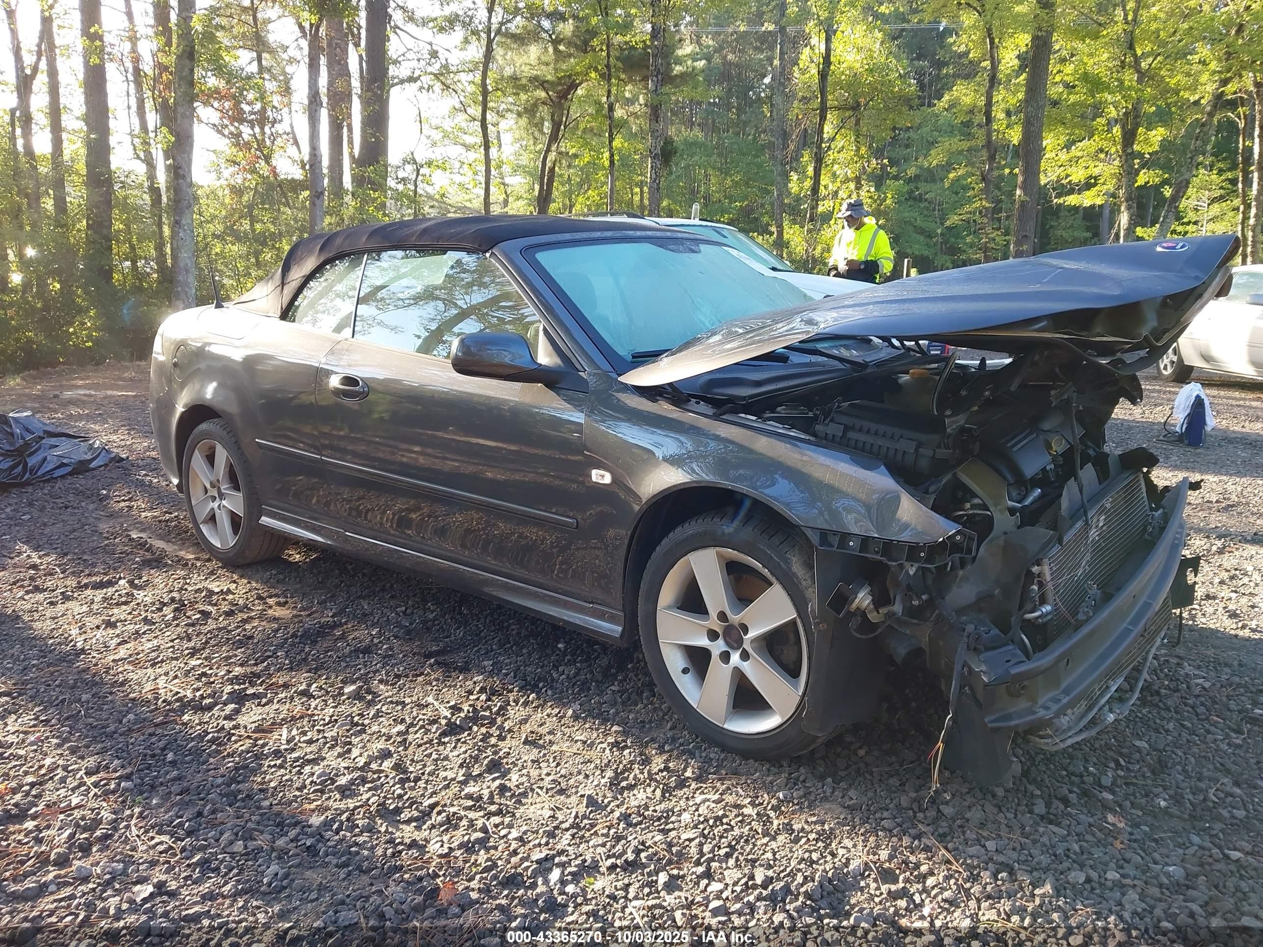 2011 Saab 9-3, VIN YS3FA7CY4B1305217 — Перед