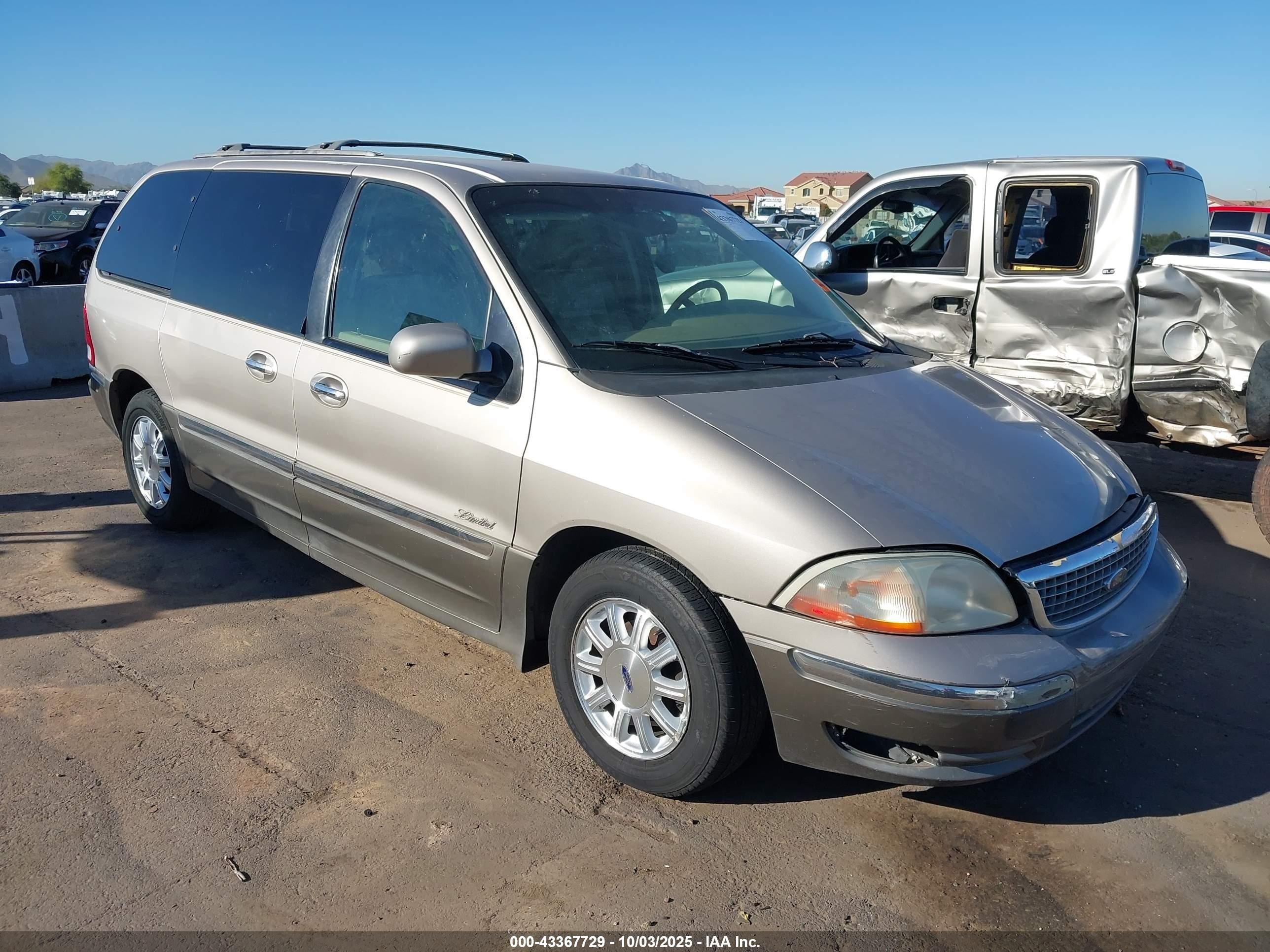 2001 Ford Windstar LTD, VIN 2FMDA58451BB04434 — Перед