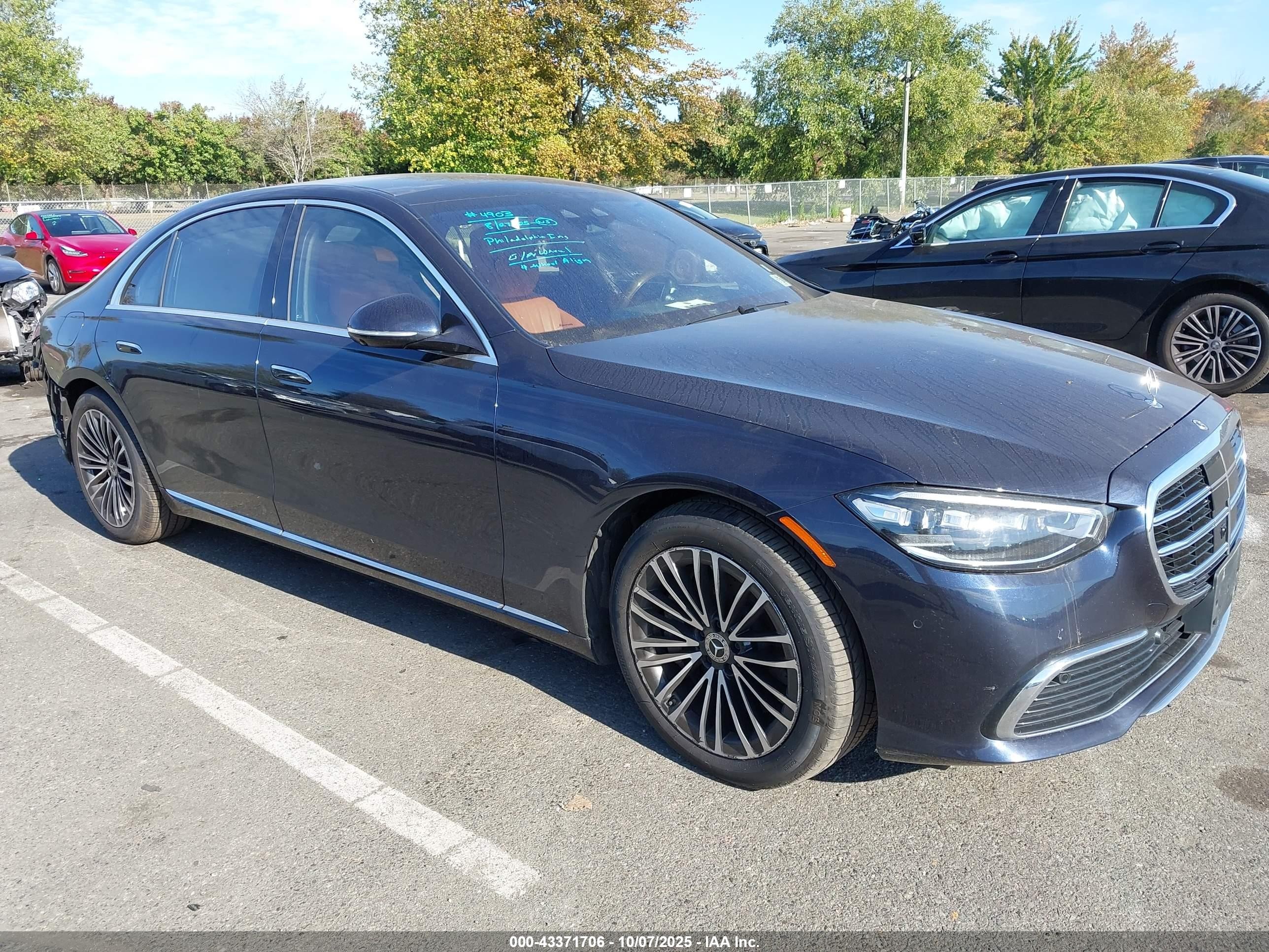 2023 Mercedes-Benz S 500, VIN W1K6G6DB0PA218745 — Side