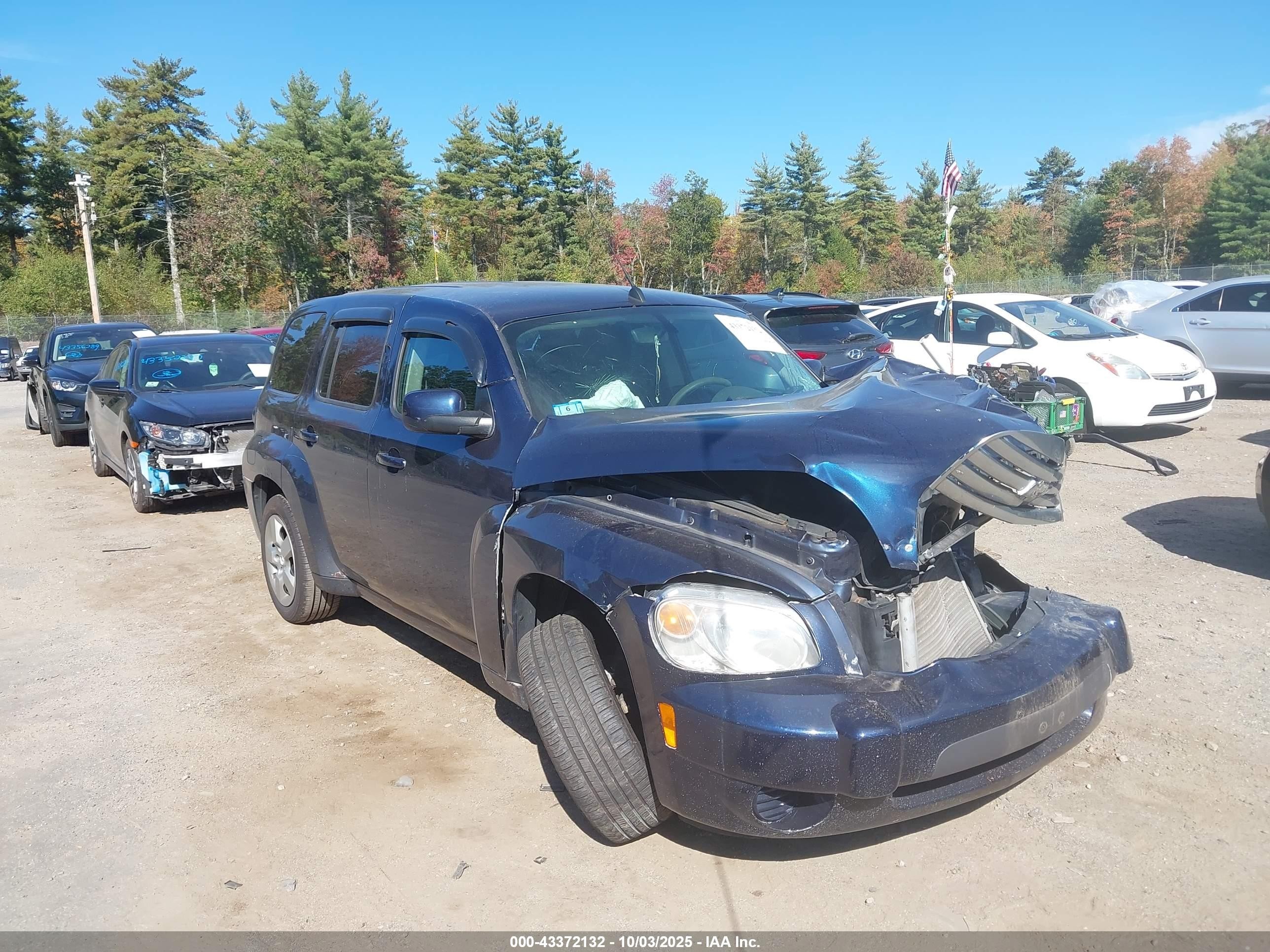 2011 Chevrolet HHR 1LT, VIN 3GNBABFW3BS591733 — Front end