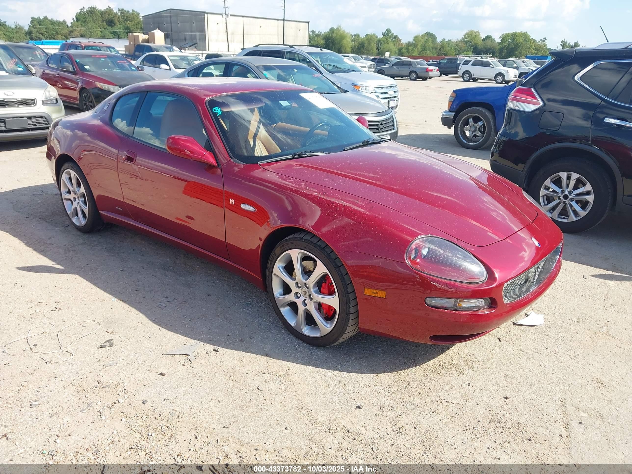 2004 Maserati Coupe, VIN ZAMBC38A640011908 — Обычный износ