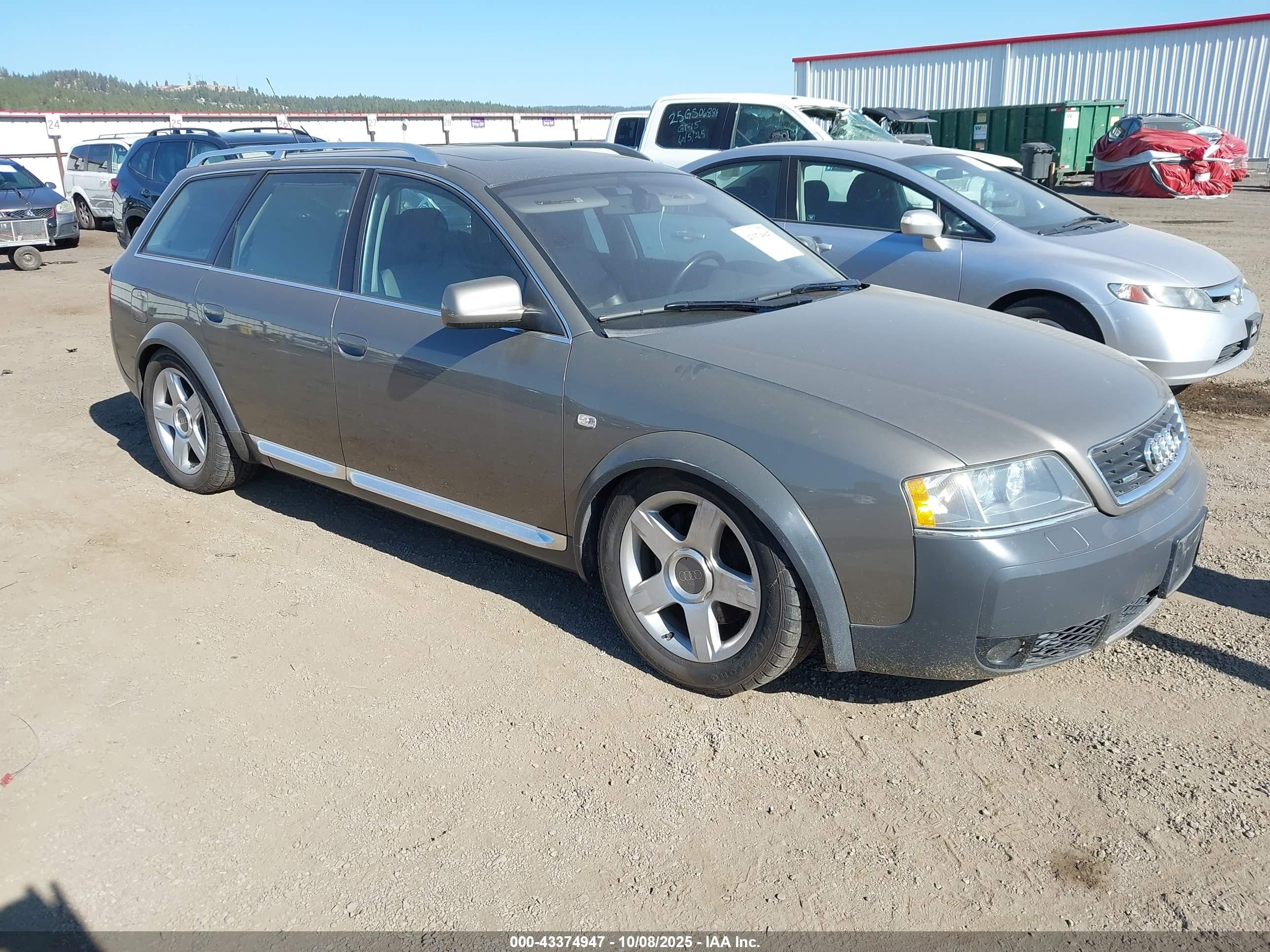 2003 Audi allroad A6 V8, VIN WA1YD64B23N008608 — Перед
