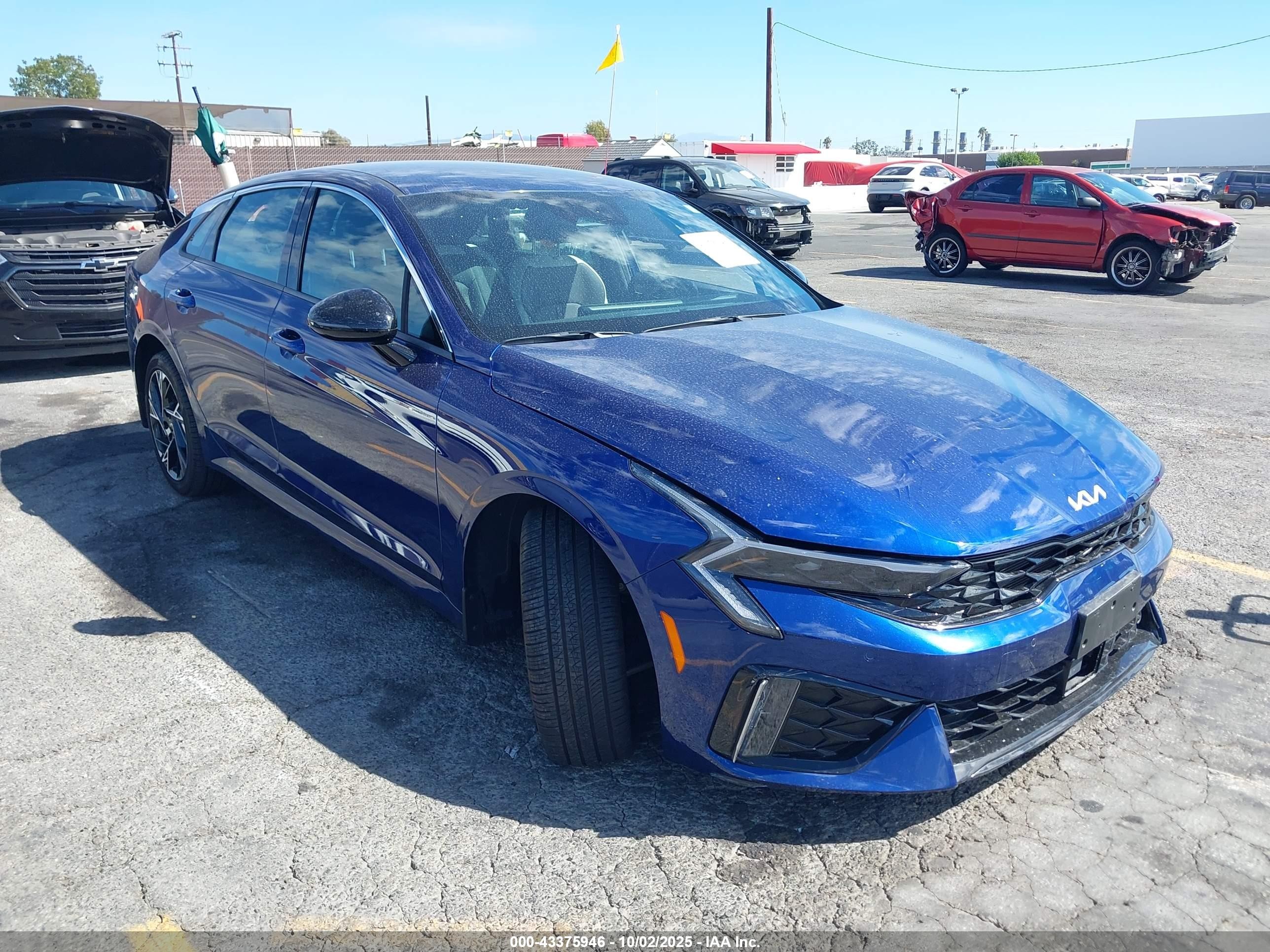 2025 Kia K5 GT-Line, VIN KNAG64J75S5277231 — Front end