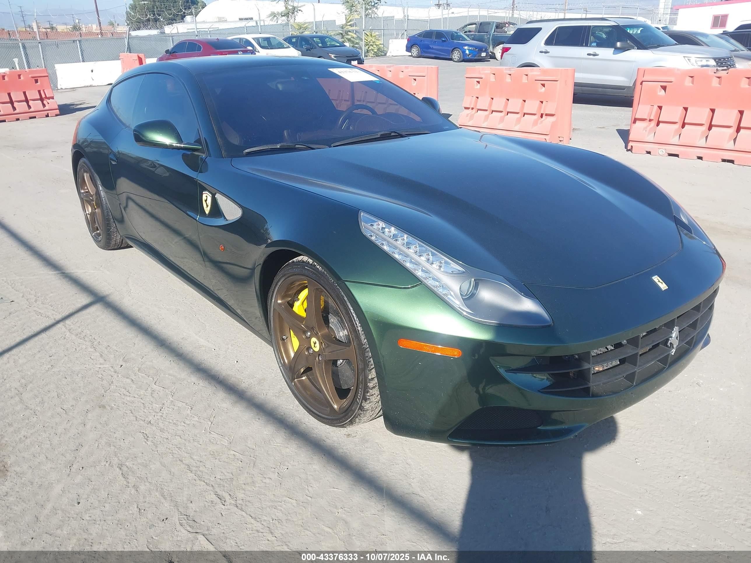 2014 Ferrari FF, VIN ZFF73SKA8E0198648 — Undercarriage