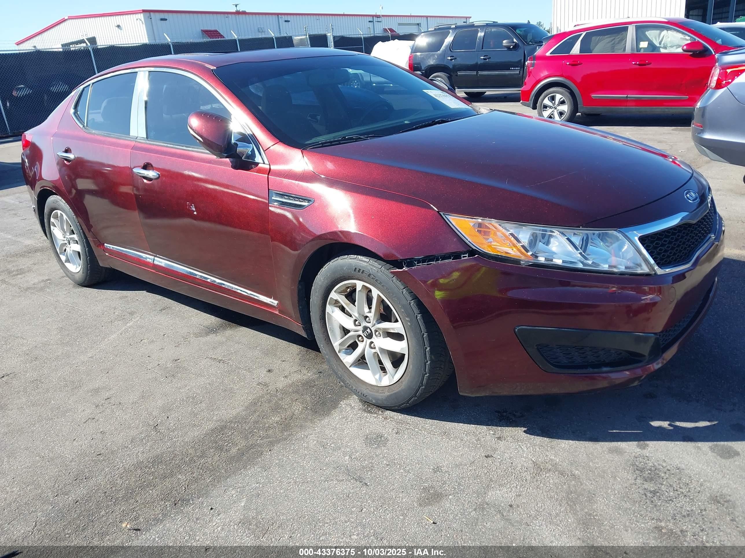 2011 Kia Optima LX, VIN KNAGM4A7XB5123300 — Storm