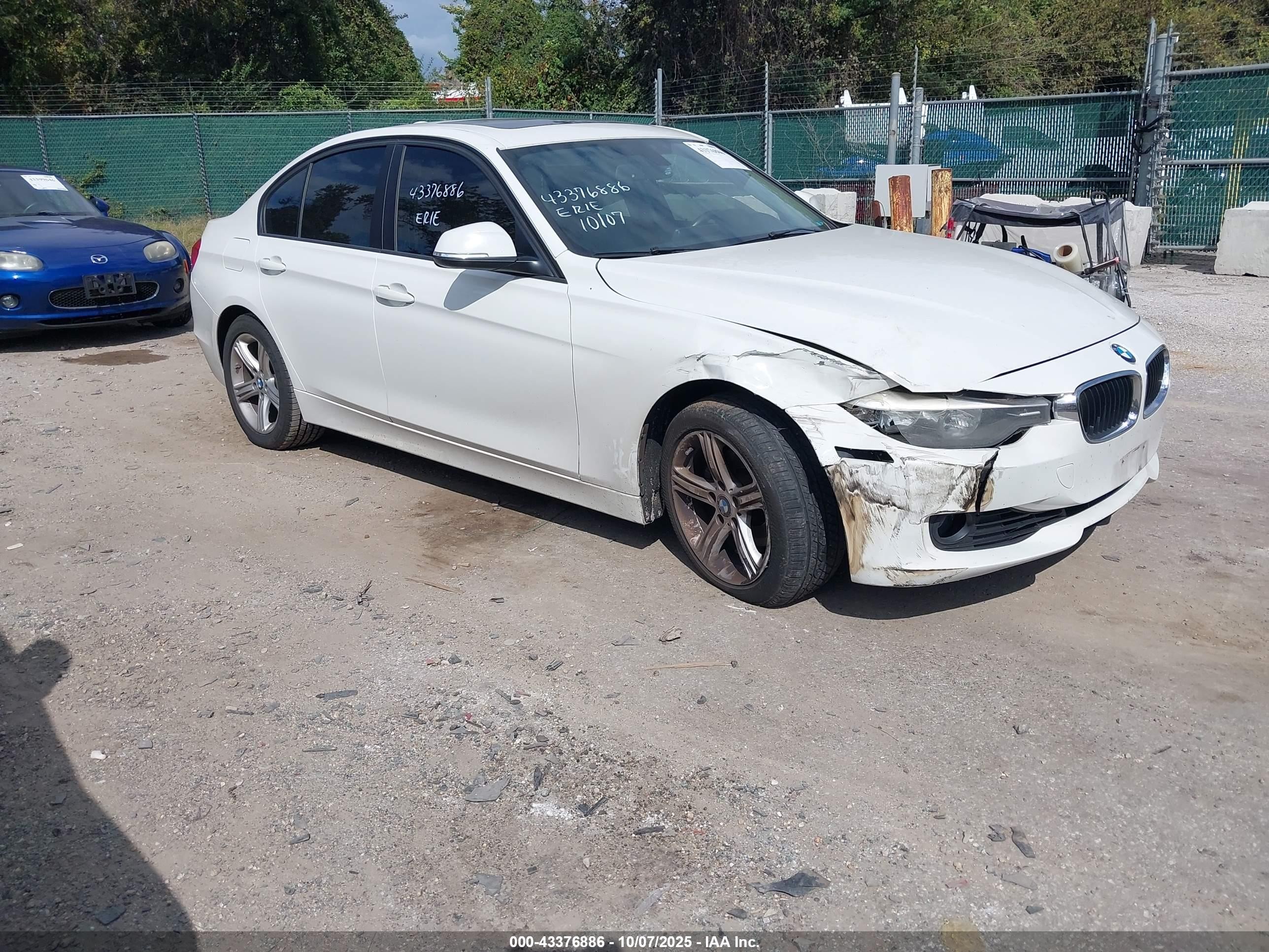 2014 BMW 3 Series 328i, VIN WBA3A5G57ENP33100 — Front end