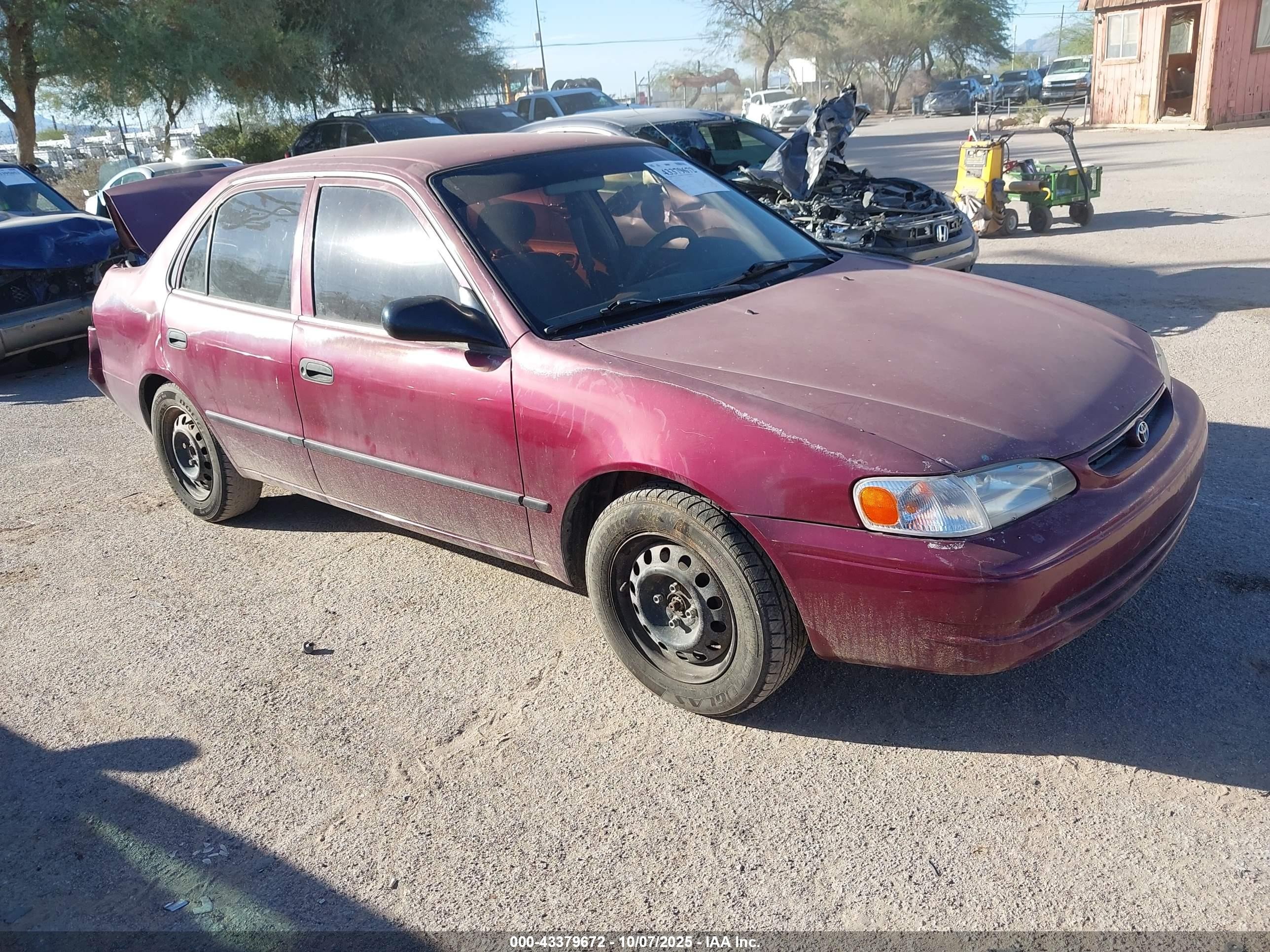 1998 Toyota Corolla VE, VIN 1NXBR12E5WZ131483 — Rear end