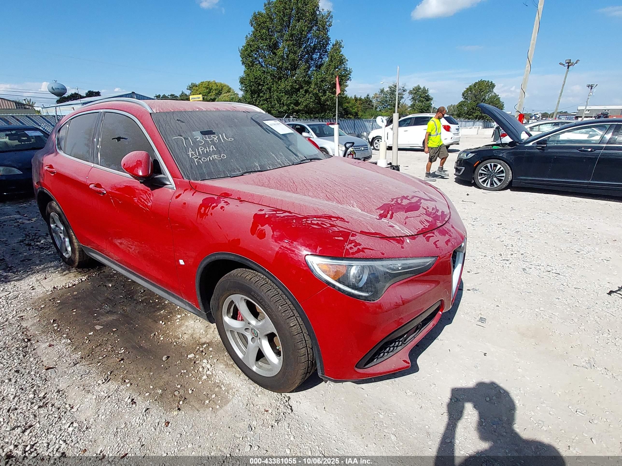 2018 Alfa Romeo Stelvio, VIN ZASFAKAN3J7B79826 — После угона