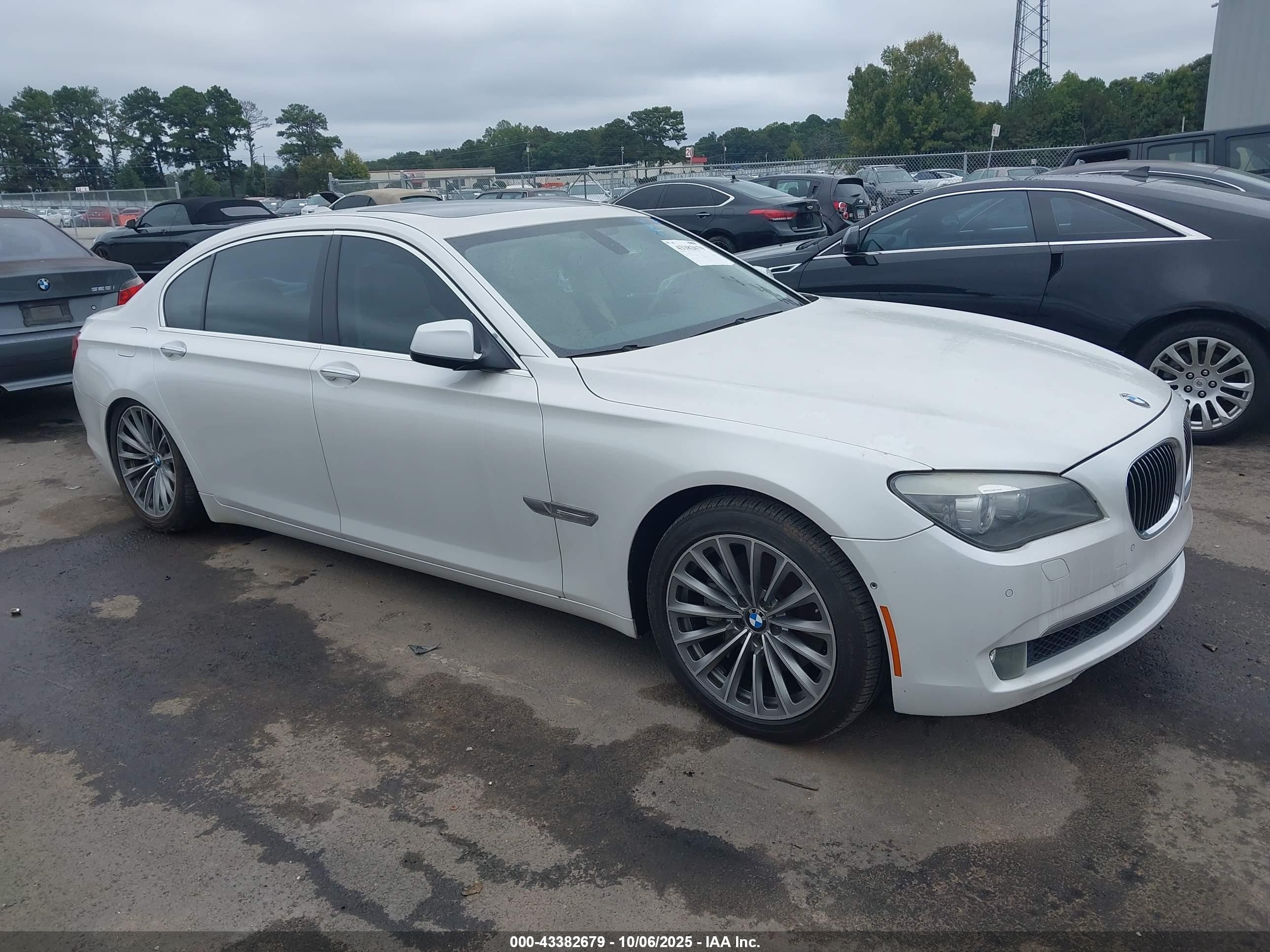2011 BMW 7 Series 740Li, VIN WBAKB4C52BC574471 — Front end