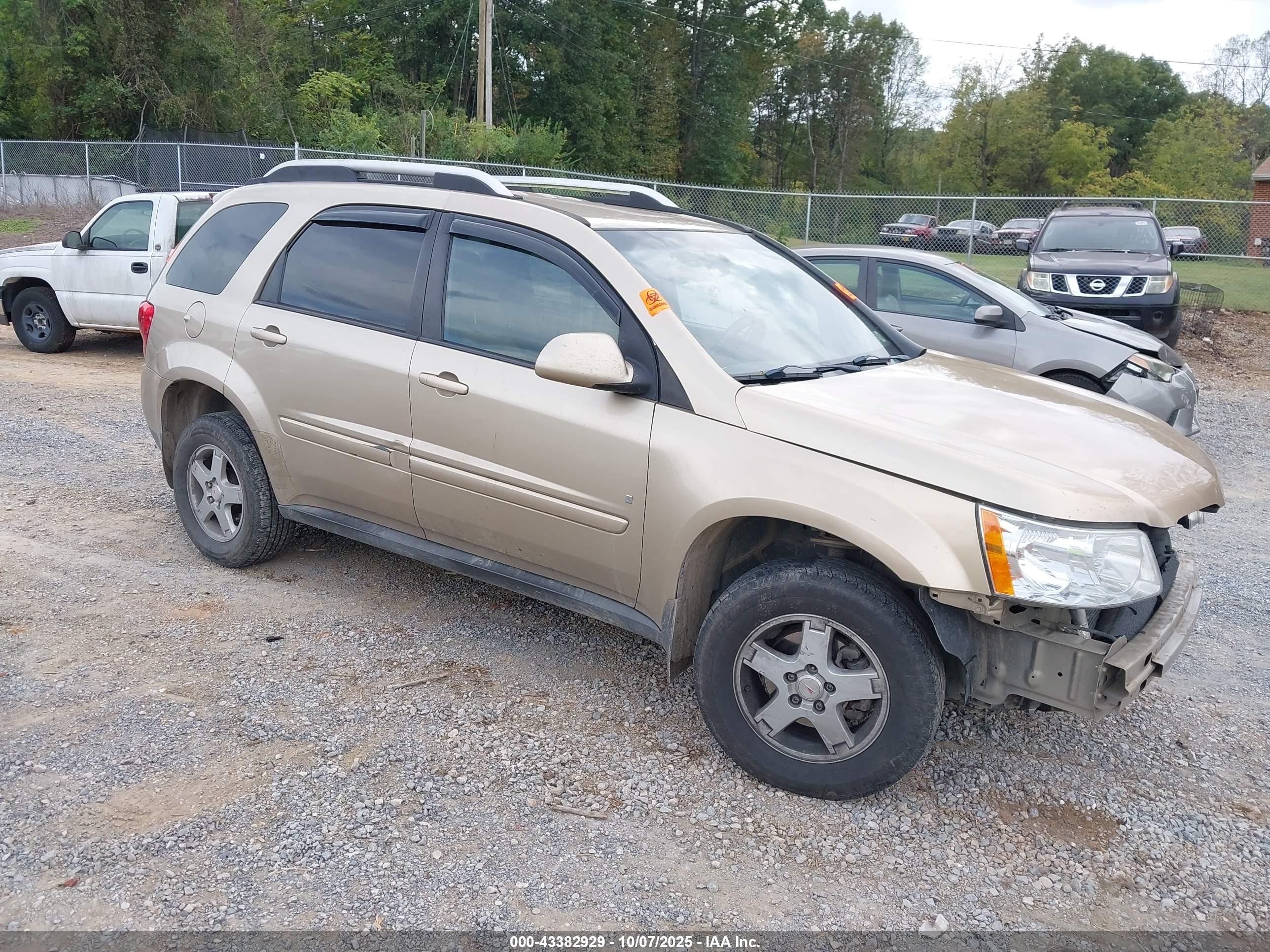 2008 Pontiac Torrent, VIN 2CKDL33F486054505 — Biohazard / chemical