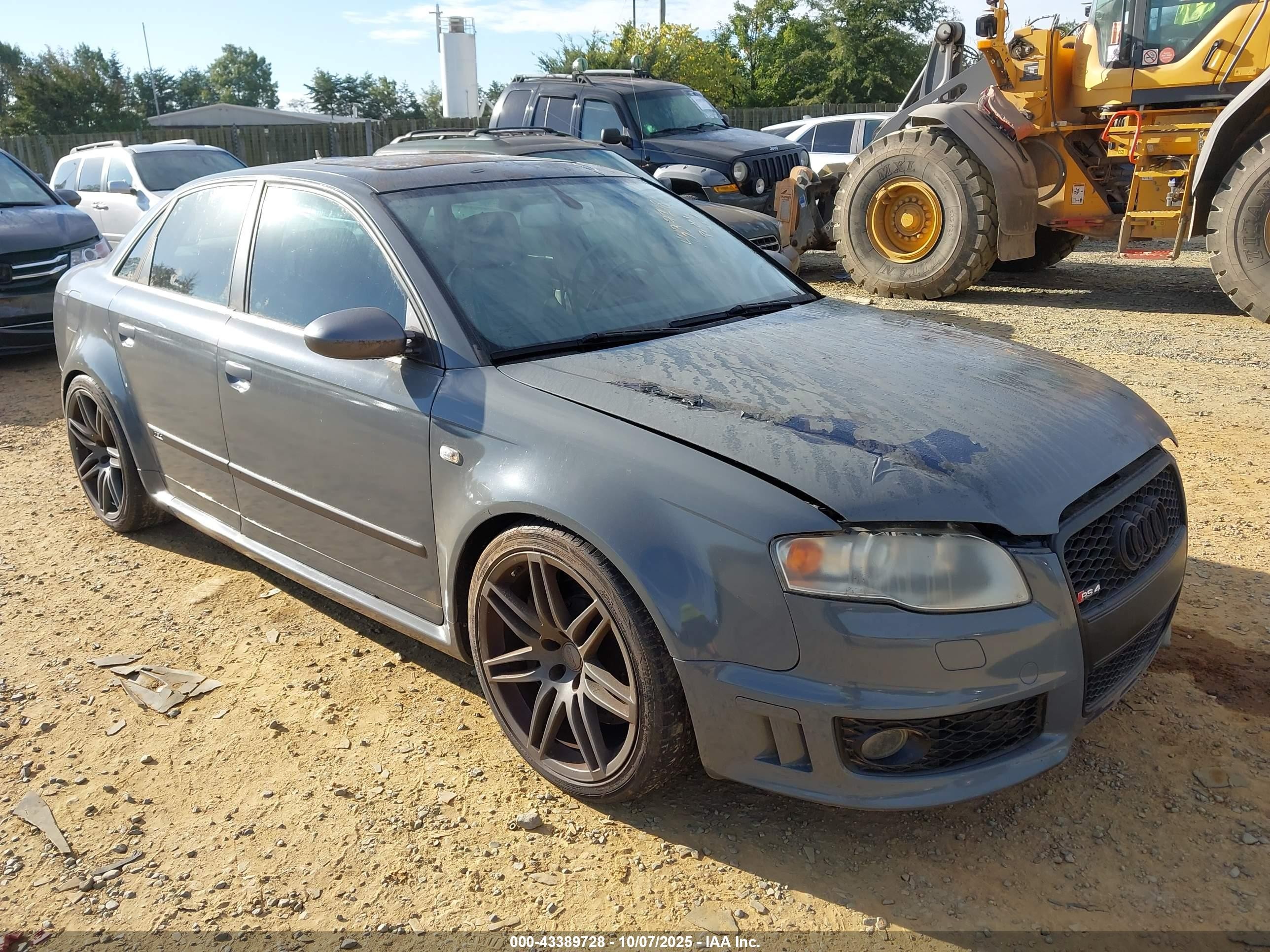 2007 Audi RS 4, VIN WUARU78E67N900387 — Normal wear