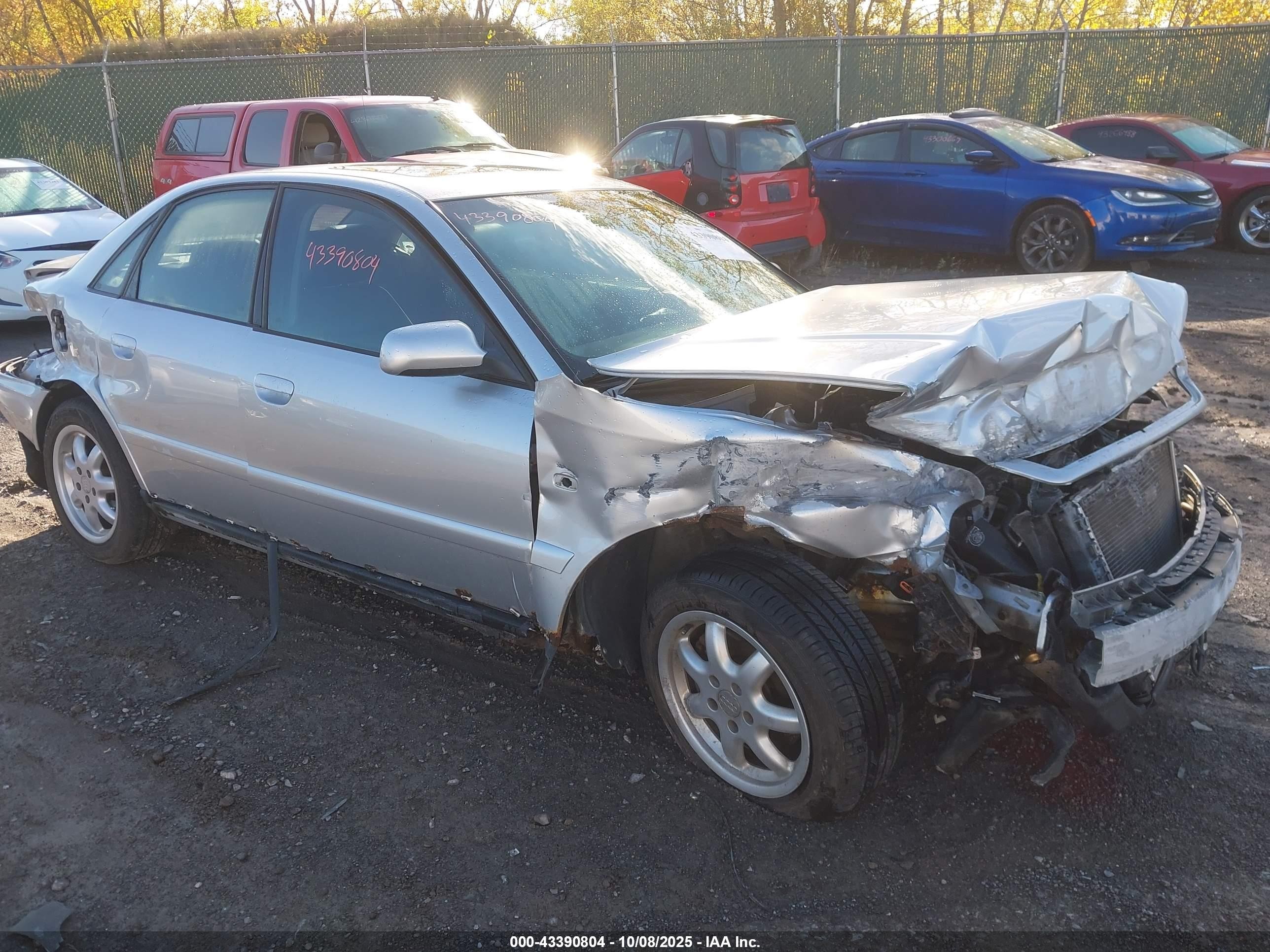 2000 Audi A4, VIN WAUDC28D1YA091259 — All over