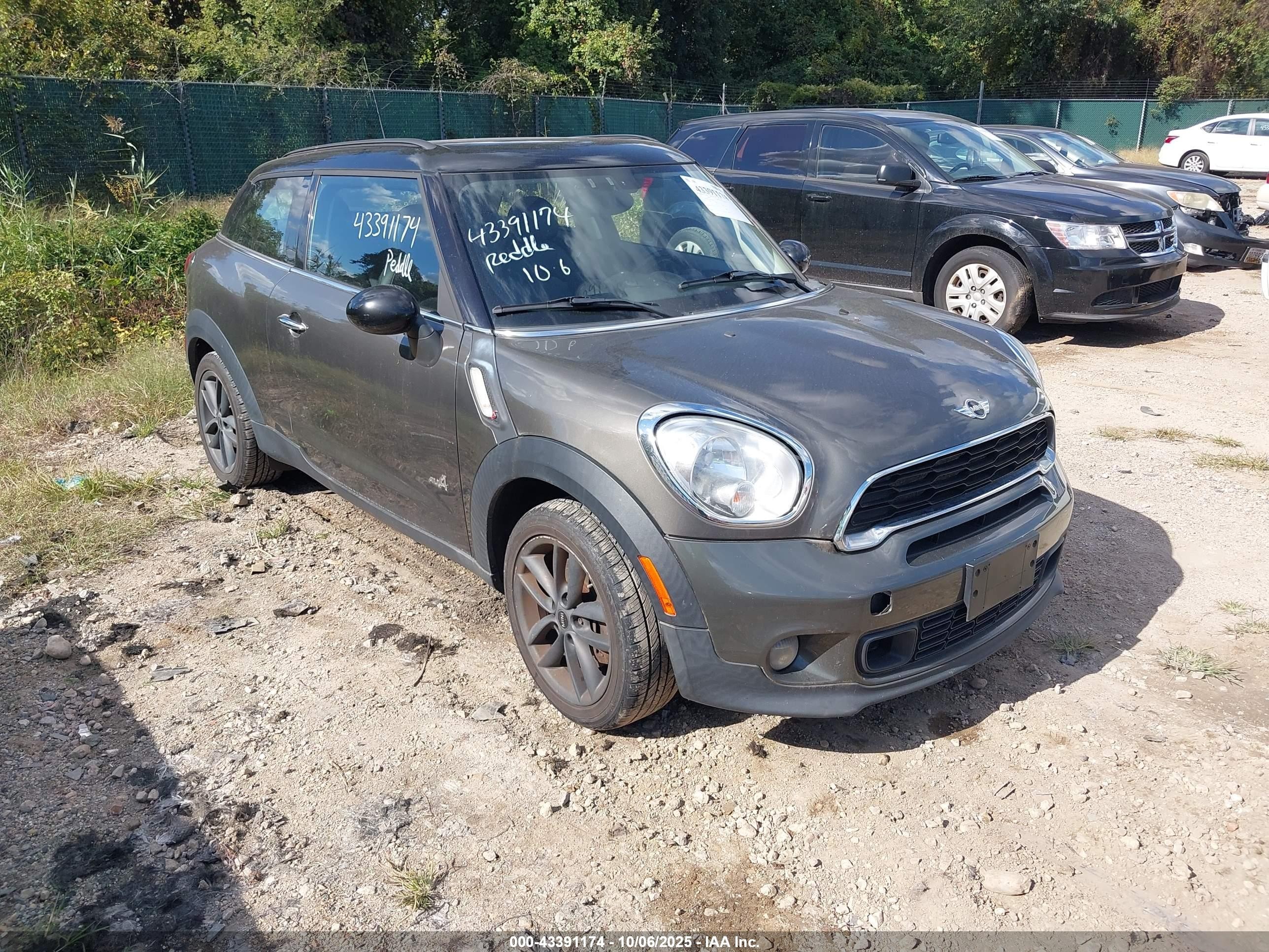 2013 MINI Paceman S ALL4, VIN WMWSS7C57DWN71536 — Normal wear