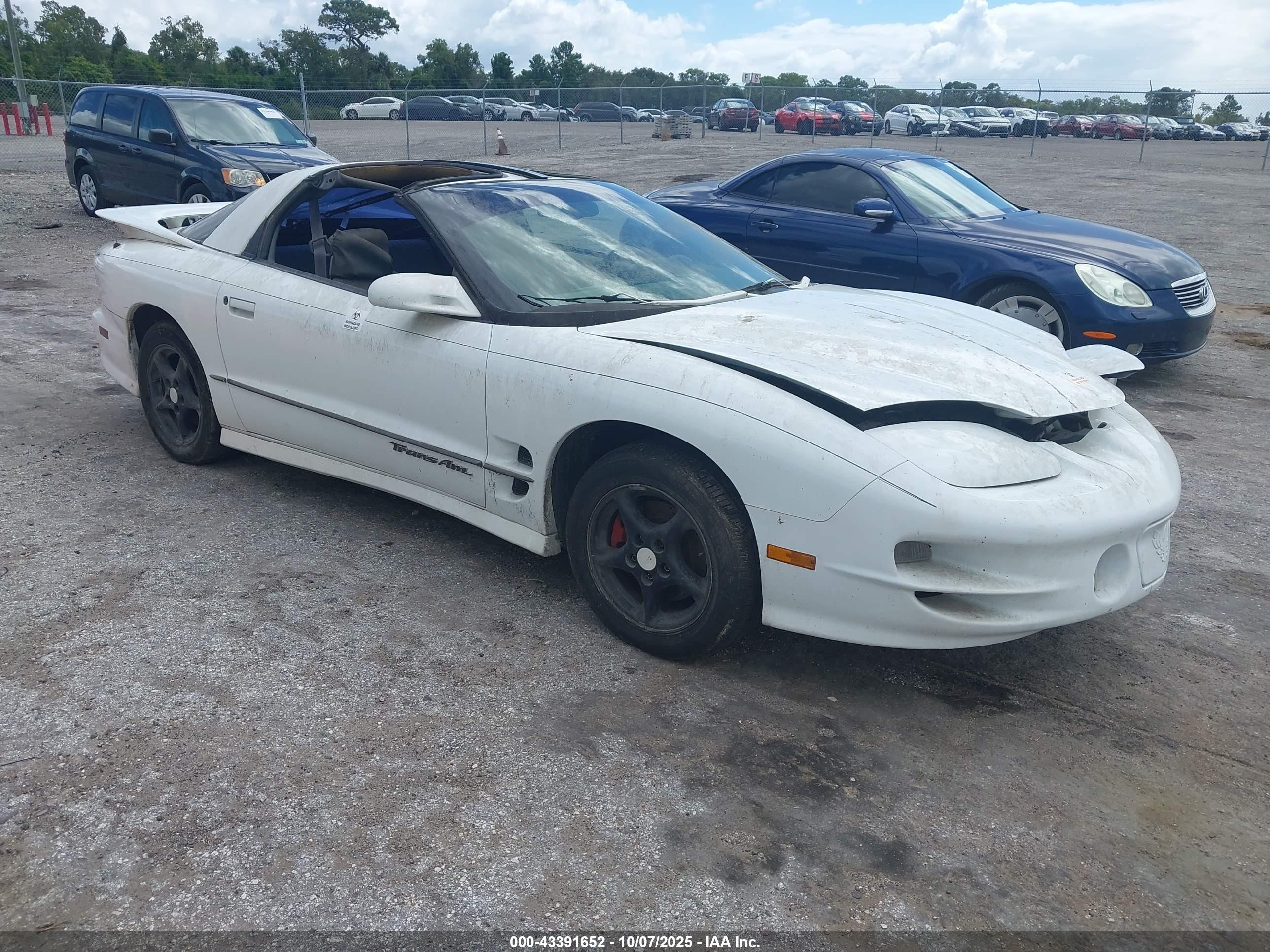 1999 Pontiac Firebird Formula, VIN 2G2FV22G4X2230493 — Water / flood