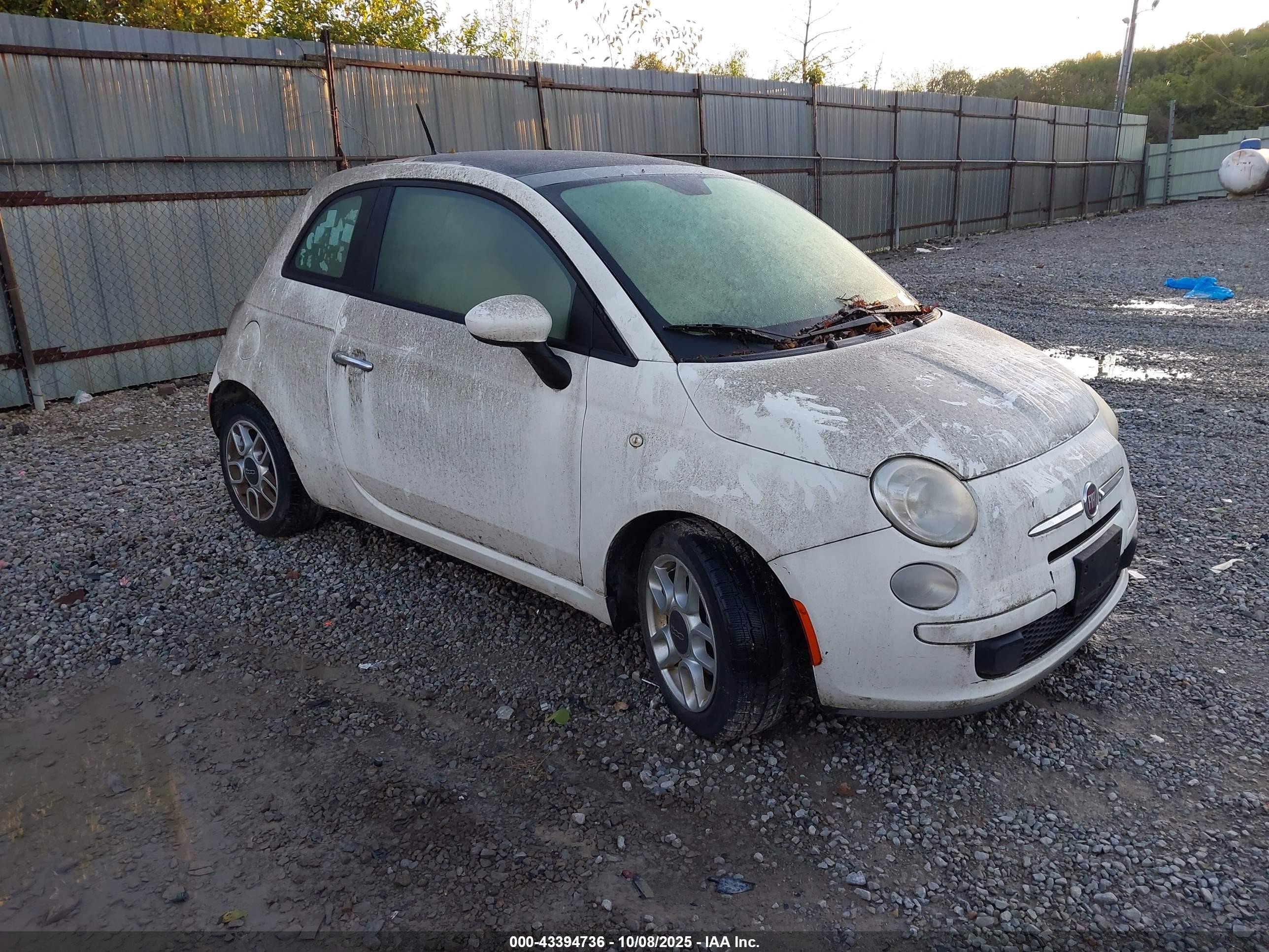 2012 FIAT 500 Pop, VIN 3C3CFFAR1CT106254 — Mechanical
