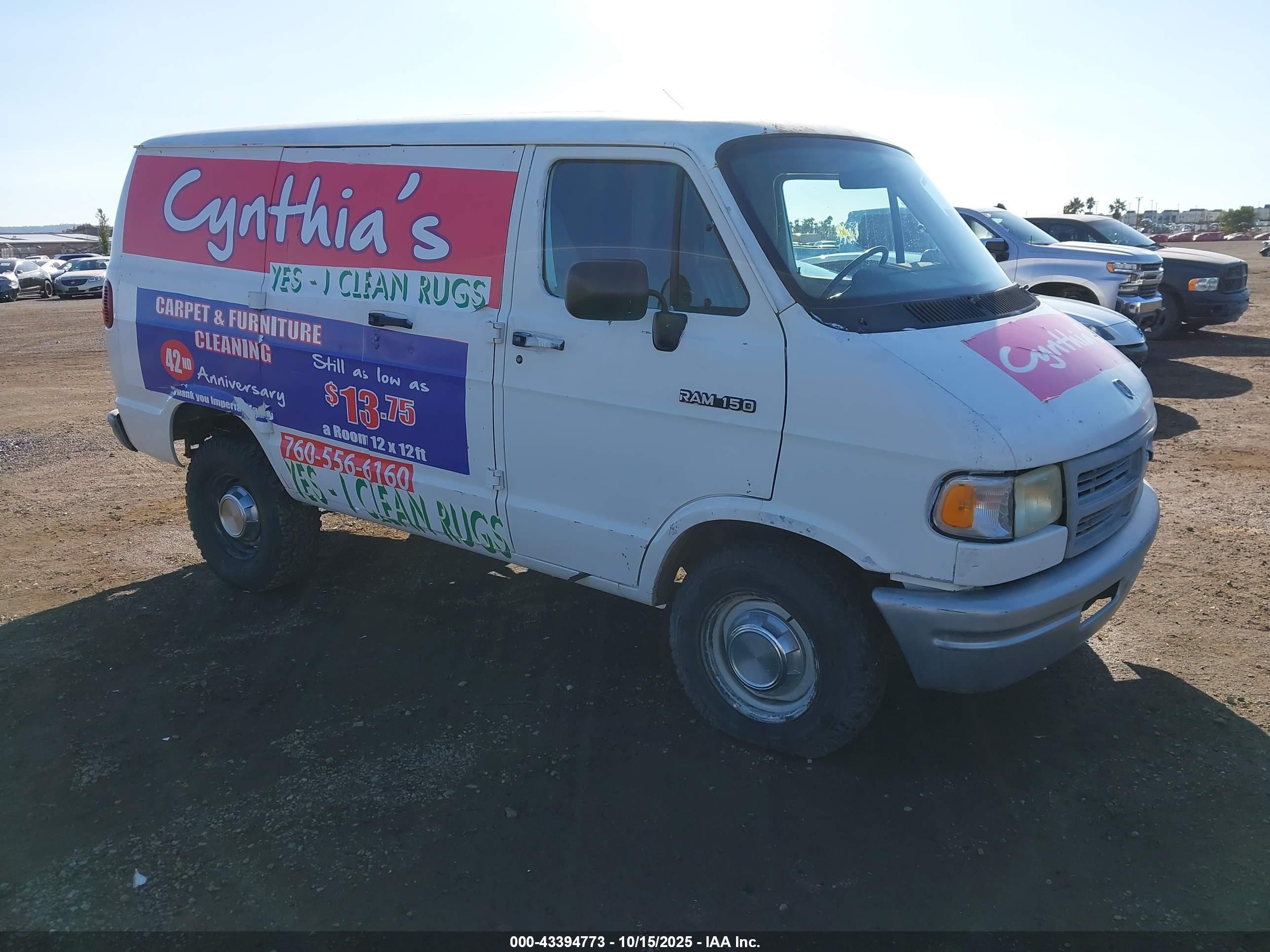 1994 Dodge RAM, VIN 2B7GB11X9RK164319 — Front end