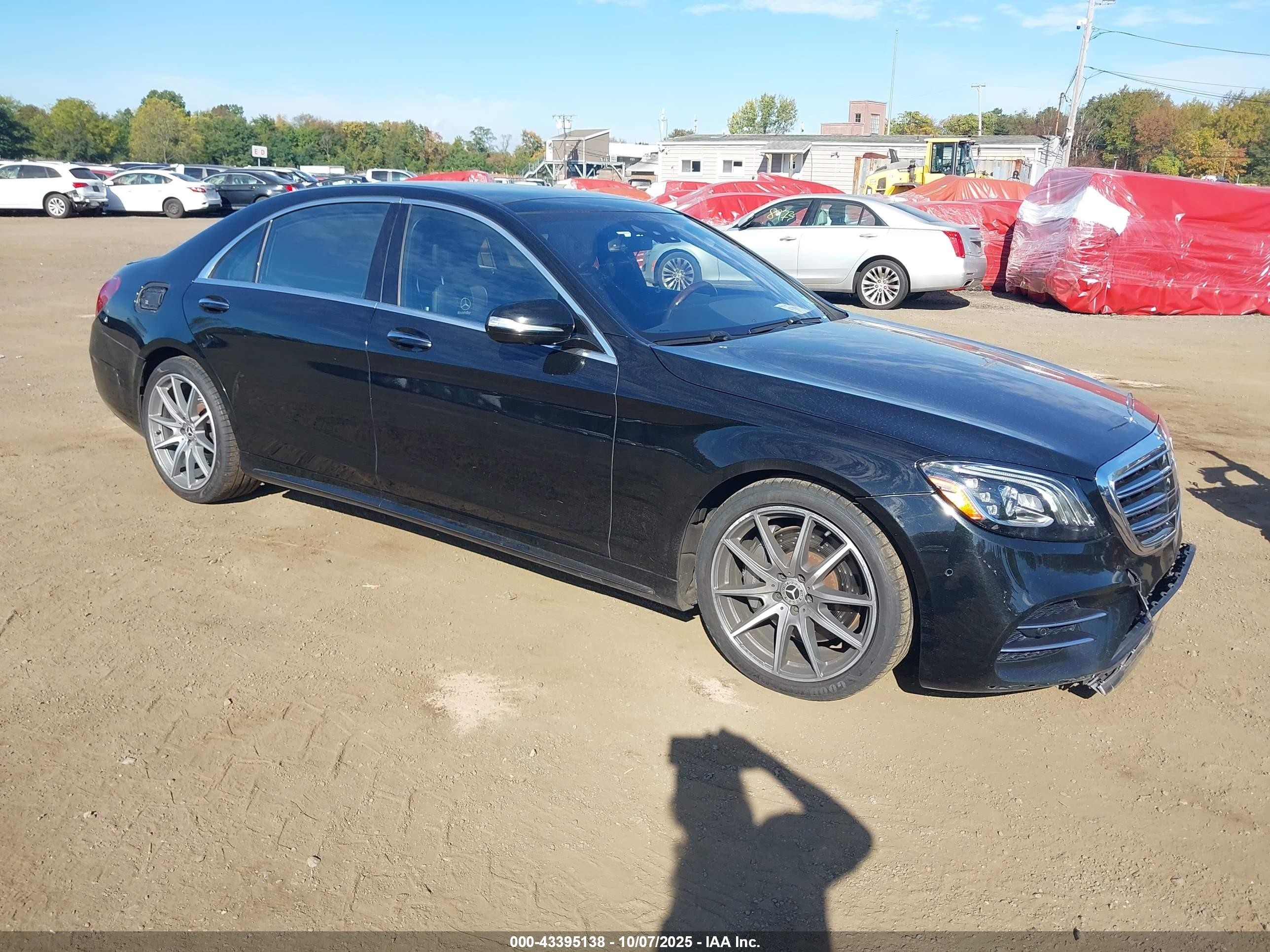 2018 Mercedes-Benz S 560, VIN WDDUG8DB2JA394416 — Front end
