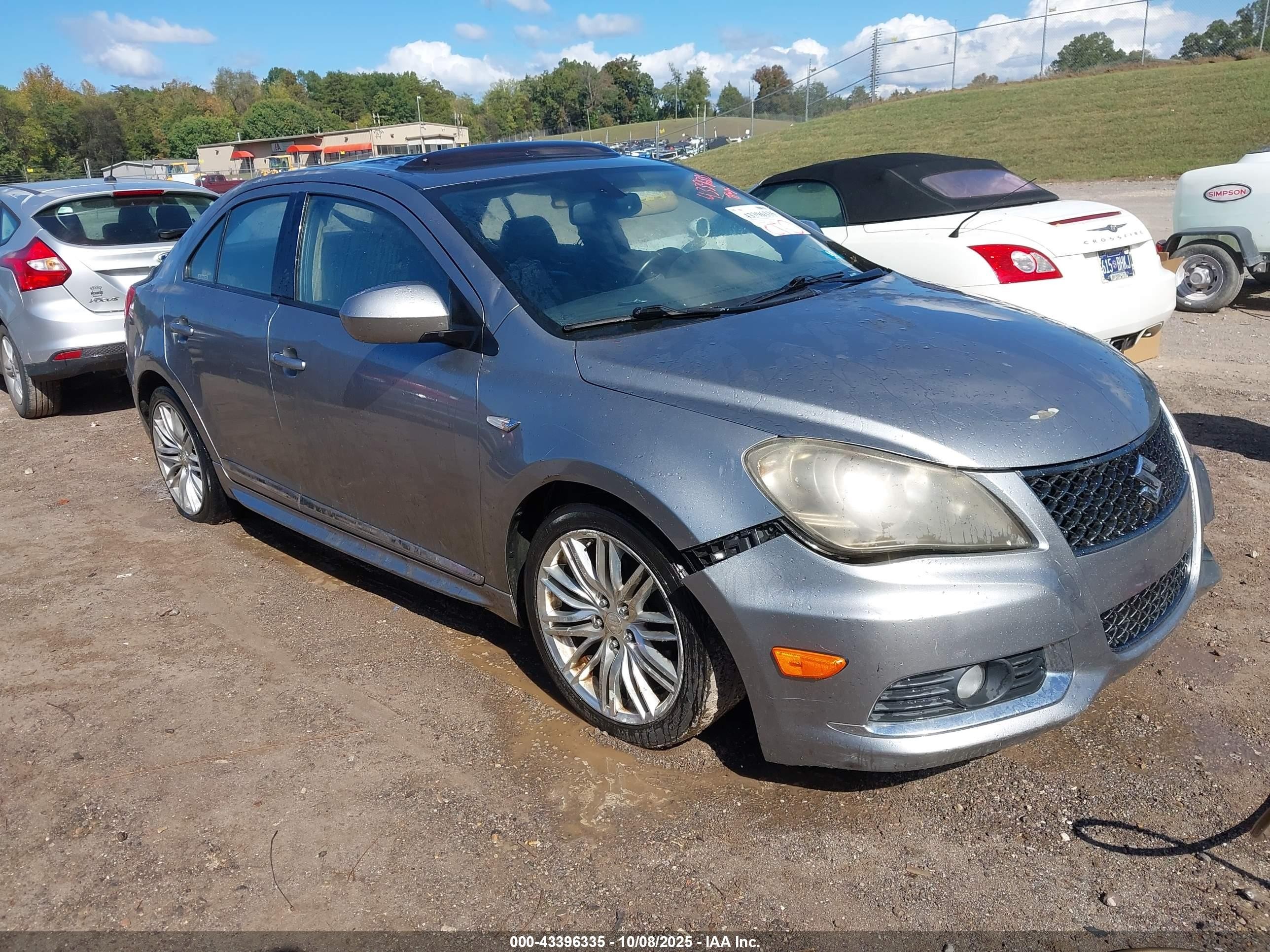 2012 Suzuki Kizashi SLS Sport, VIN JS2RF9A80C6100086 — Front end