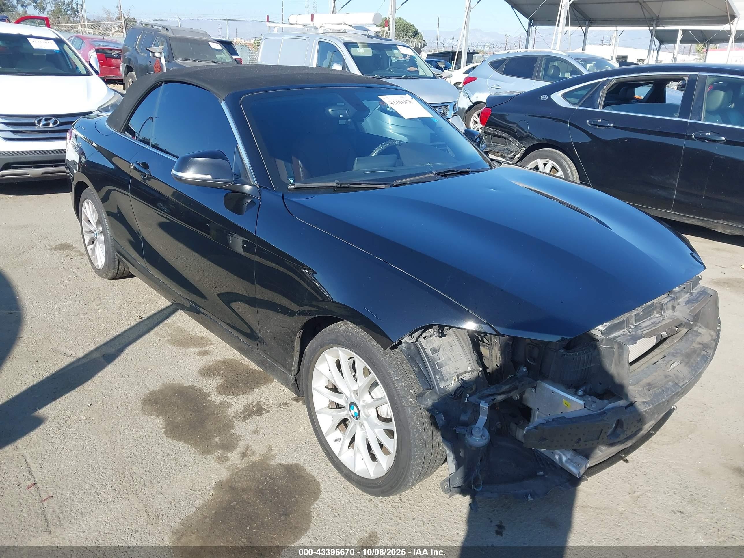 2015 BMW 2 Series 228i, VIN WBA1K5C5XFV473982 — Front end