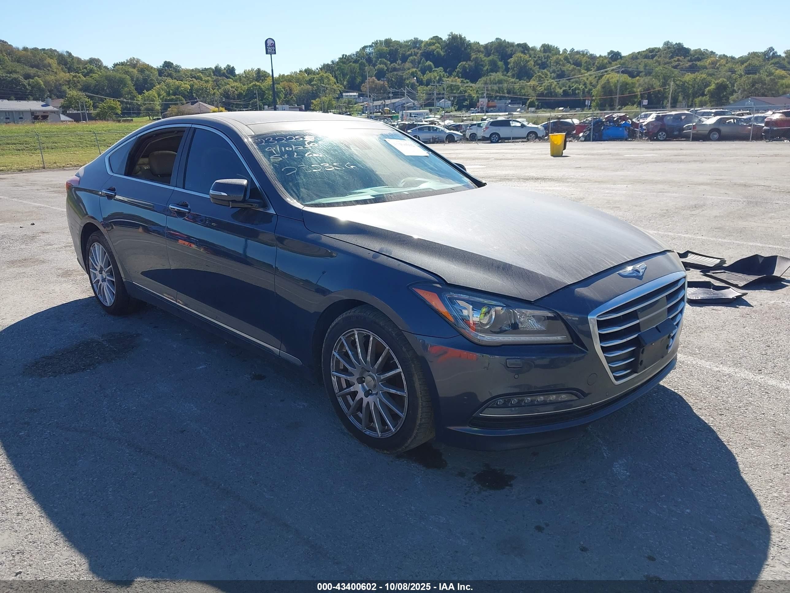 2017 Genesis G80 3.8L, VIN KMHGN4JE0HU206078 — Not stated