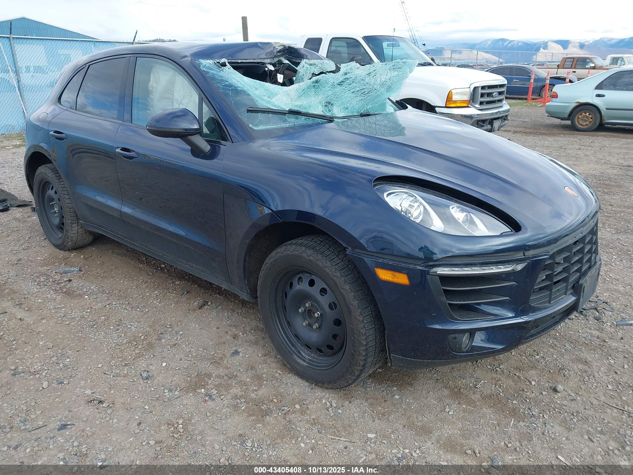 2017 Porsche Macan S, VIN WP1AB2A57HLB12338 — Rollover