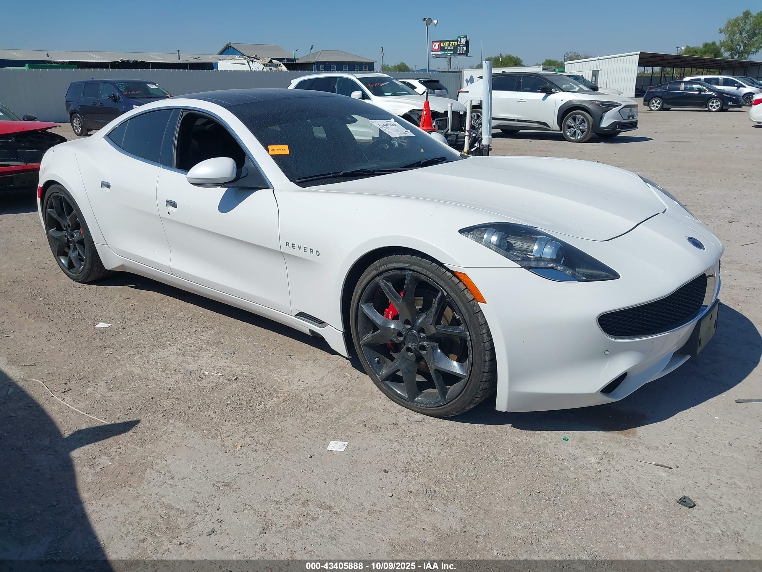 2019 Karma Revero, VIN 50GK41SA4KA000124 — Water / flood