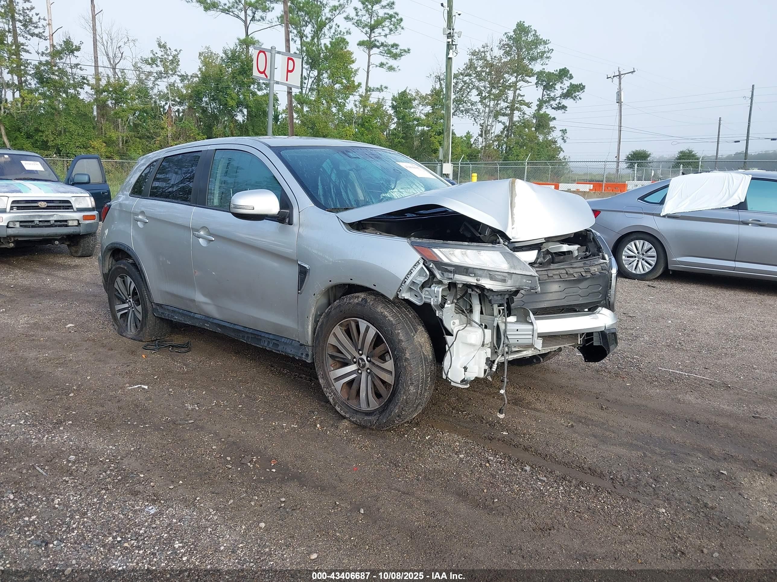 2021 Mitsubishi Outlander ES, VIN JA4ARUAU6MU020653 — Repossession