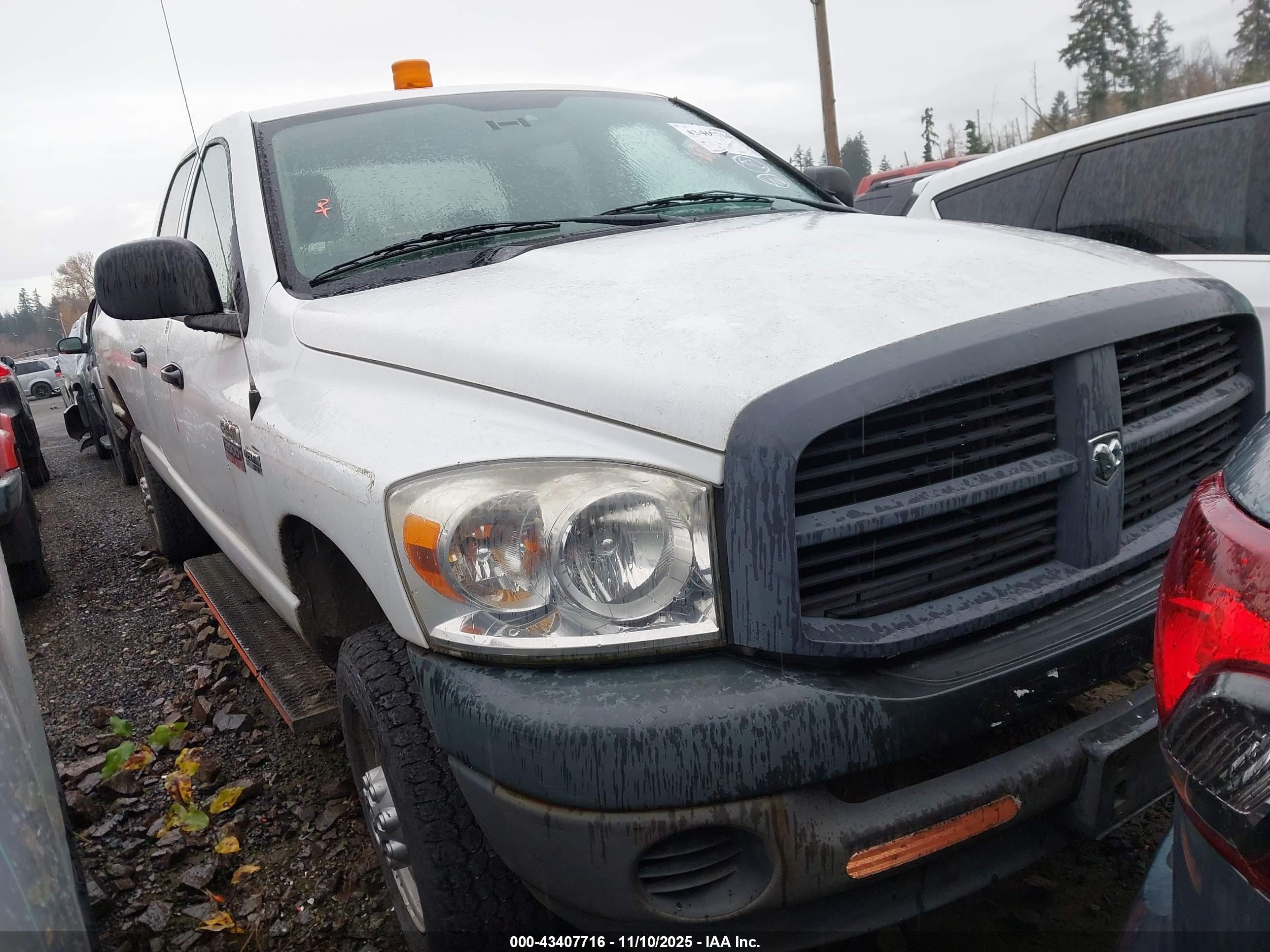 2009 Dodge RAM, VIN 3D3KS28T69G544757 — Rear end