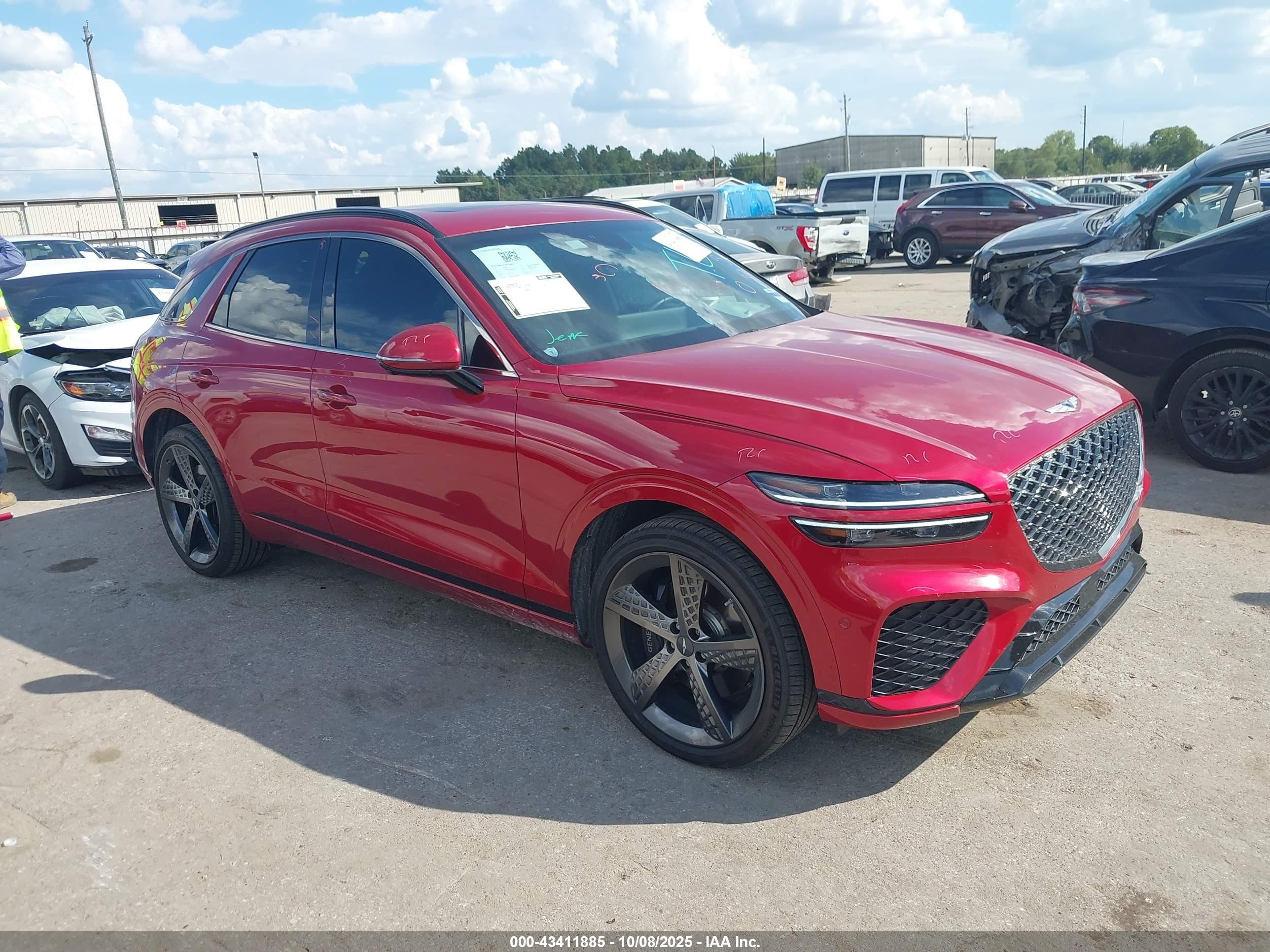 2024 Genesis GV70 2.5T, VIN 5NMMADTB8RH008816 — Rear end