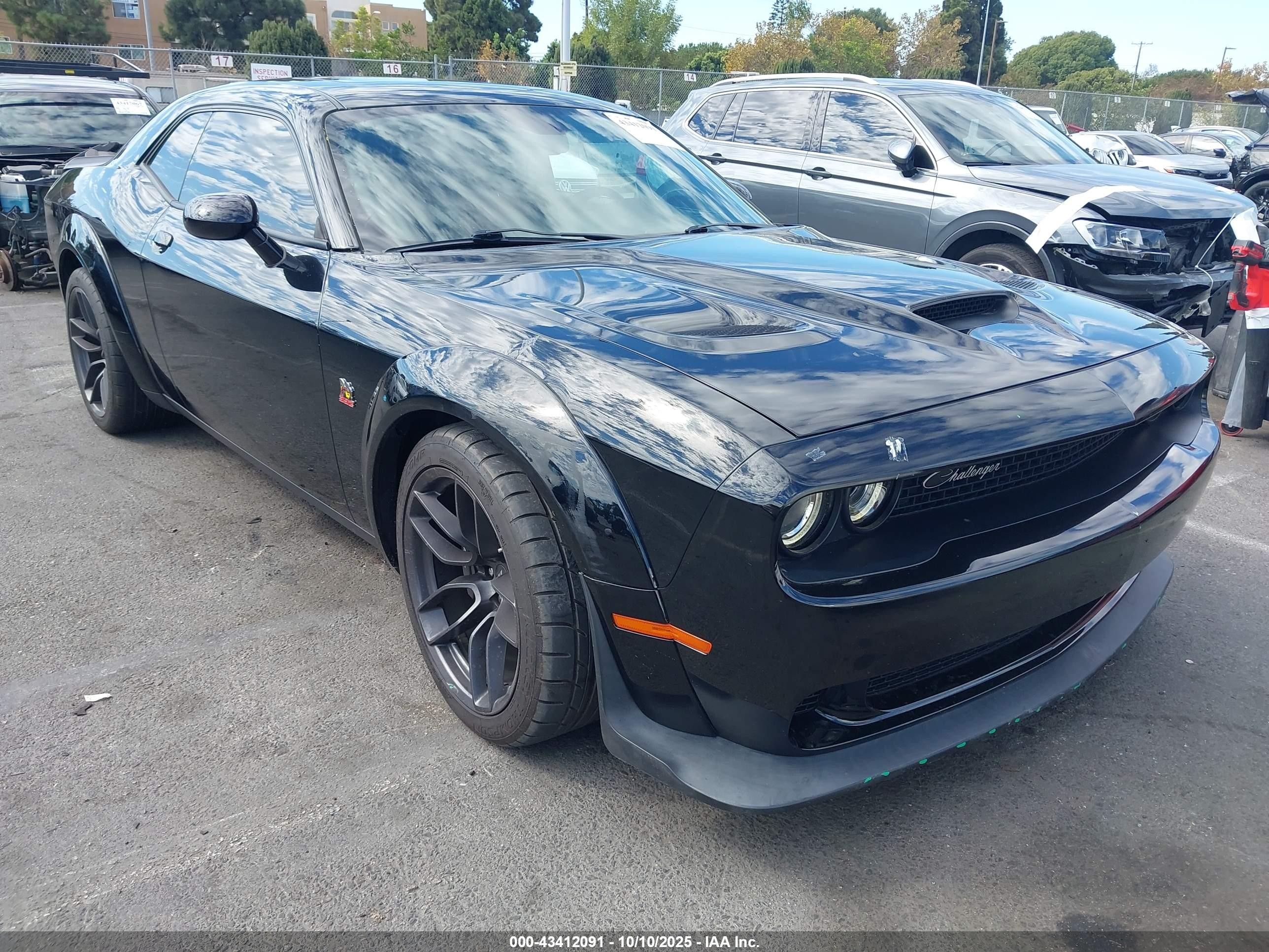 2021 Dodge Challenger R/T Scat Pack Widebody, VIN 2C3CDZFJ7MH677011 — Theft recovery