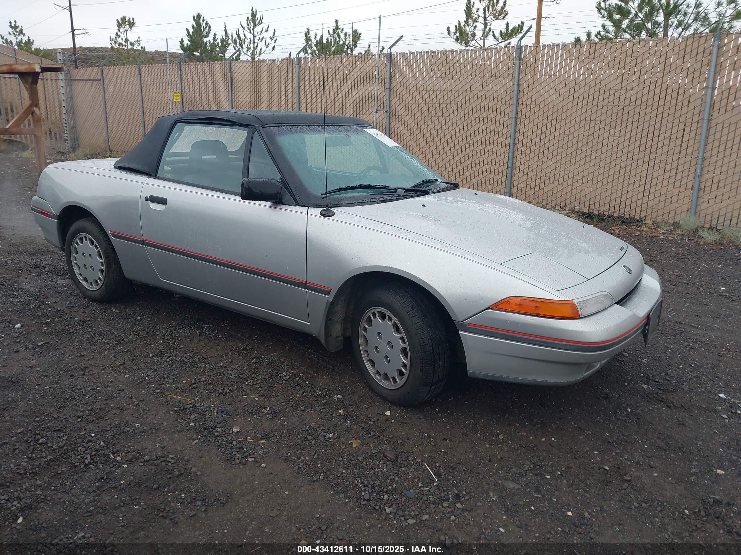 1991 Mercury Capri, VIN 6MPCT01Z9M8615177 — Mechanical