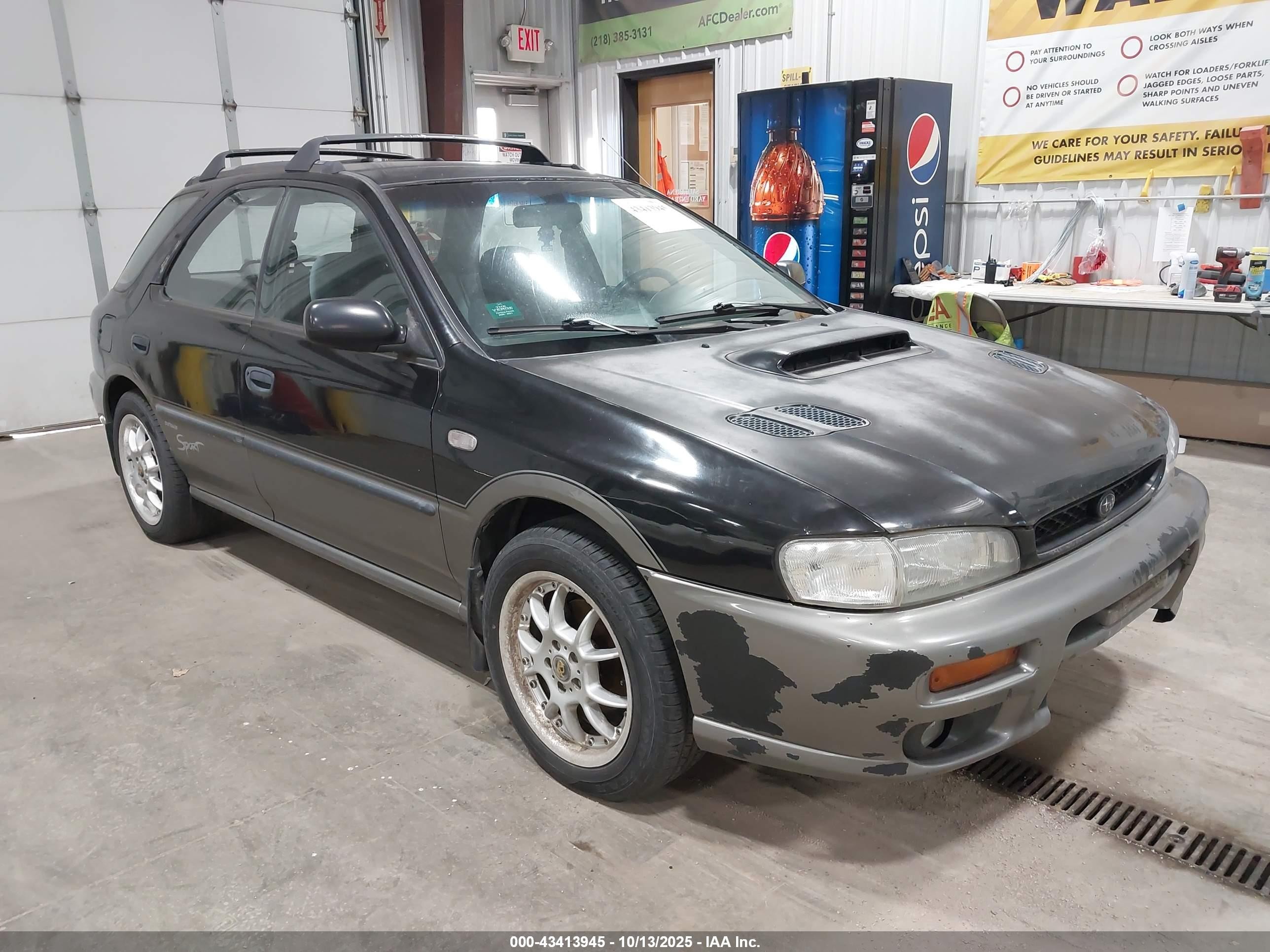 1998 Subaru Impreza Outback Special Sports, VIN JF1GF4858WG814178 — Normal wear