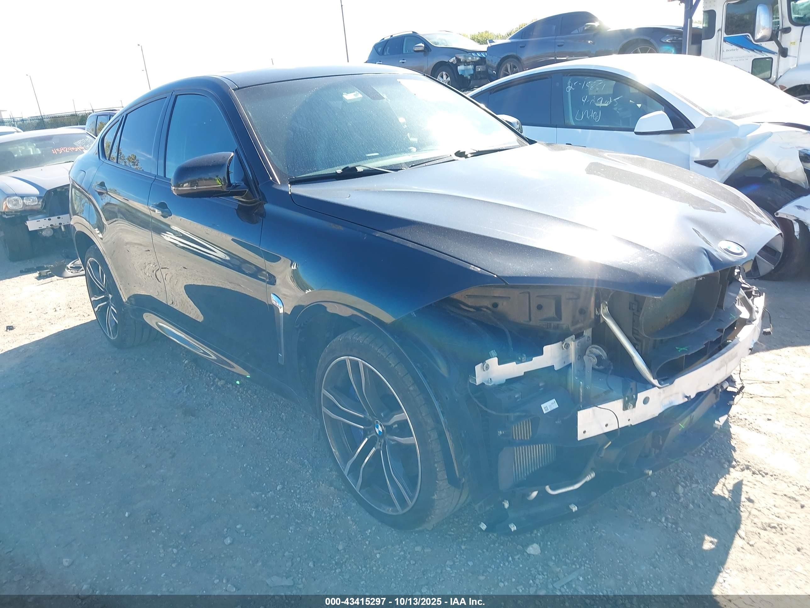 2018 BMW X6 M, VIN 5YMKW8C53J0U72554 — Front end