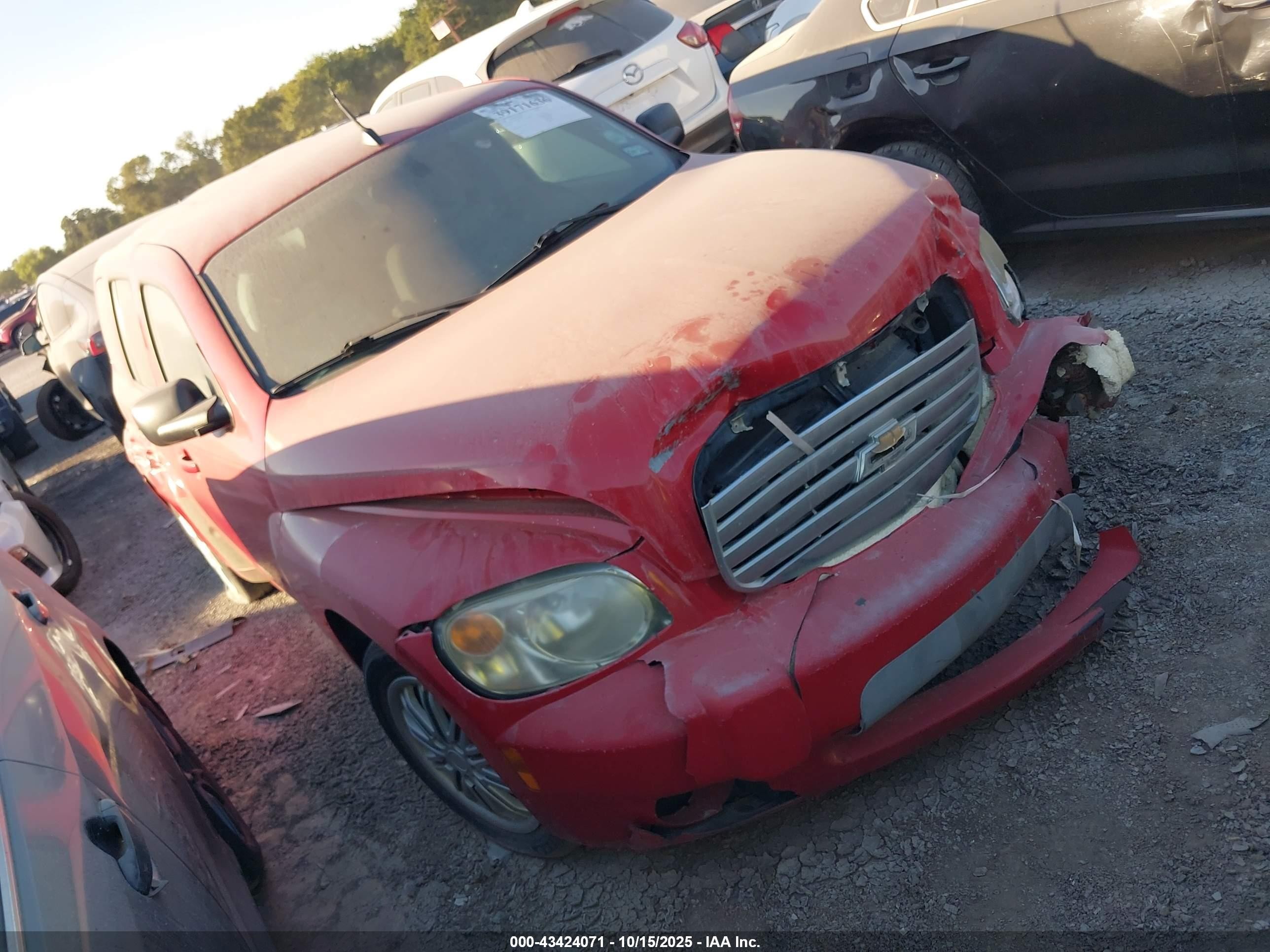 2009 Chevrolet HHR LS, VIN 3GNCA13B79S578123 — Front end