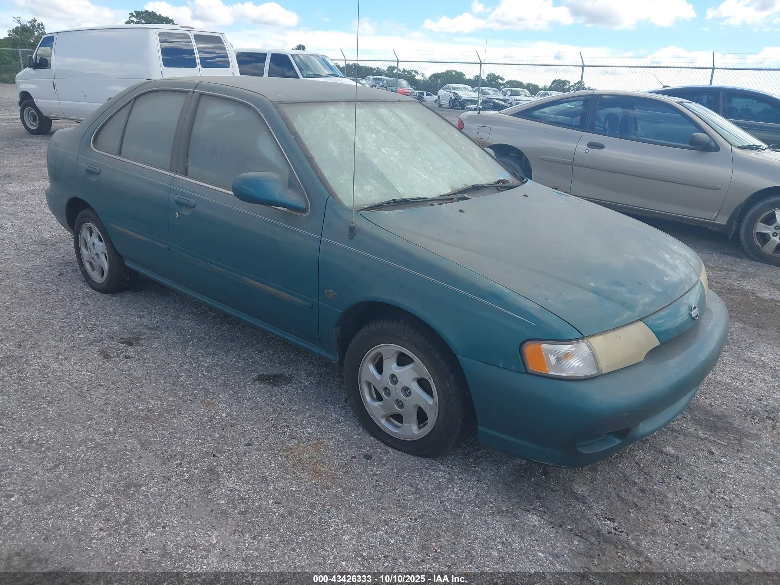 1999 Nissan Sentra XE, VIN 1N4AB41D2XC716582 — Обычный износ